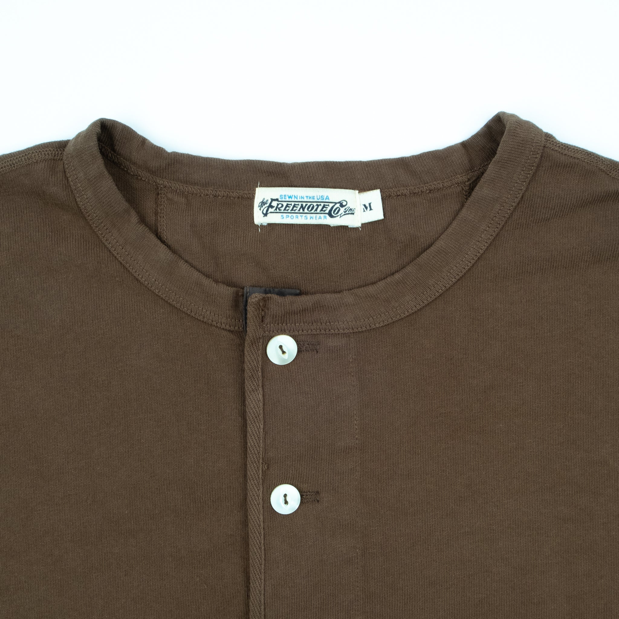 13 Ounce Henley L/S Cedar - Image 3