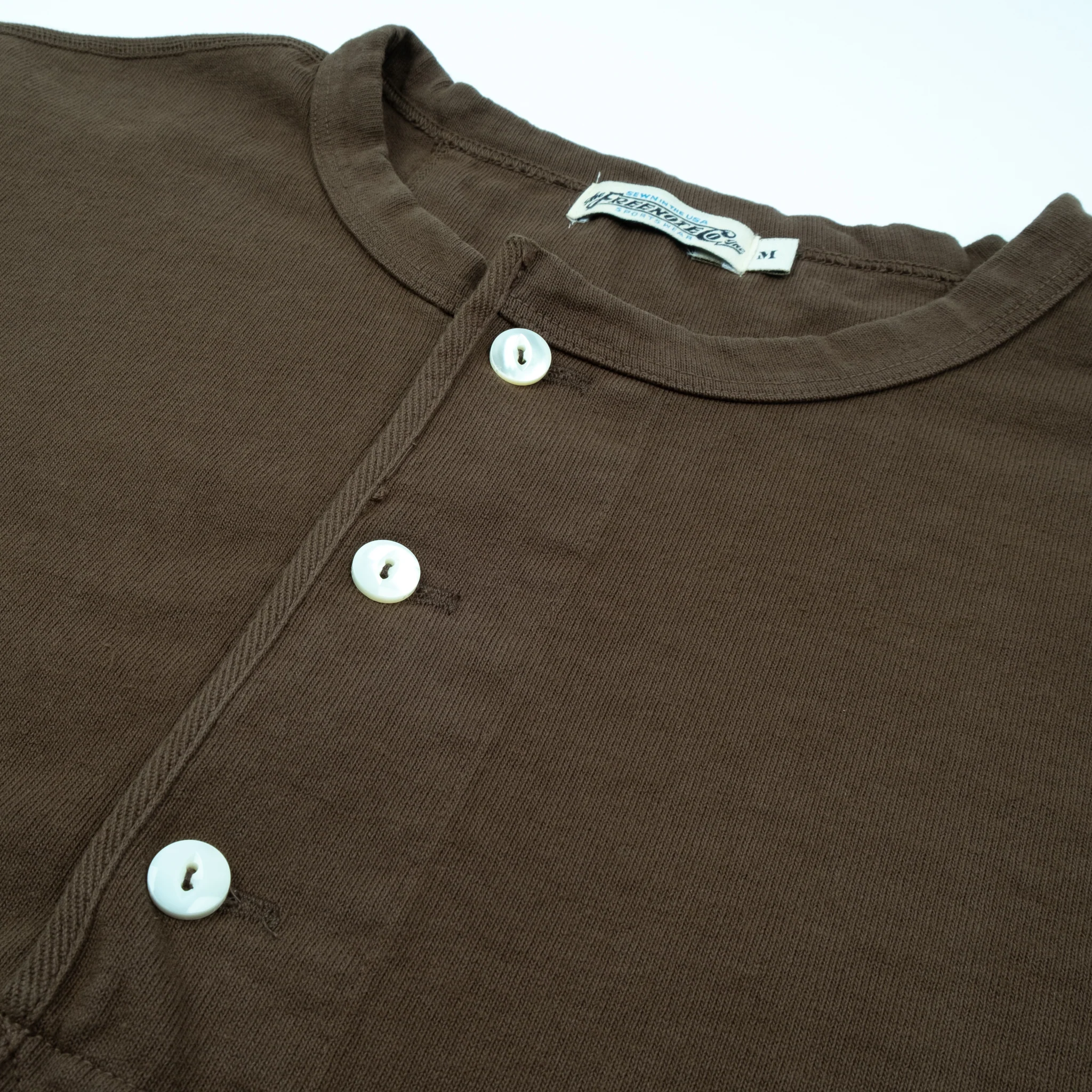 13 Ounce Henley L/S Cedar - Image 4
