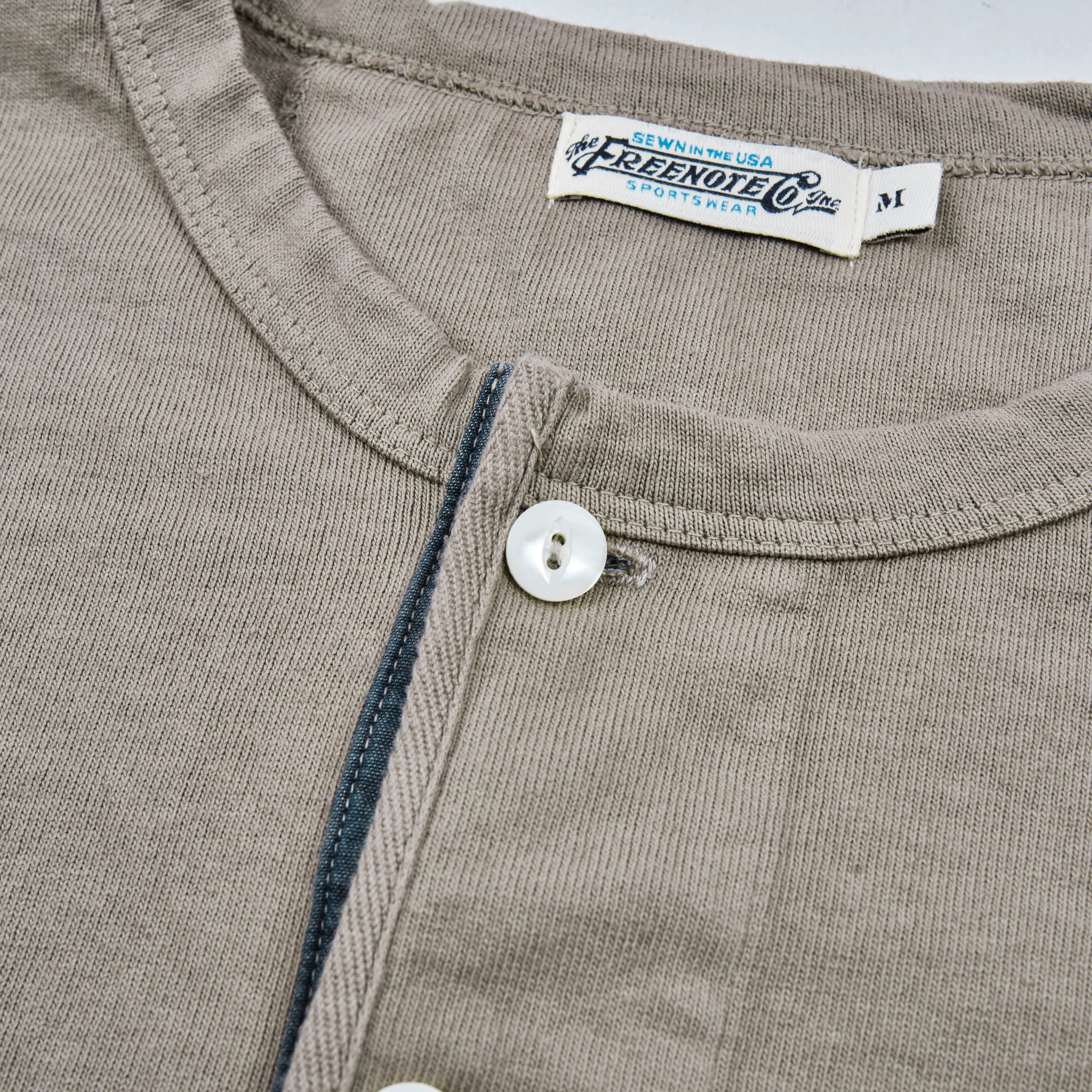 13 Ounce Henley L/S Fog - Image 4