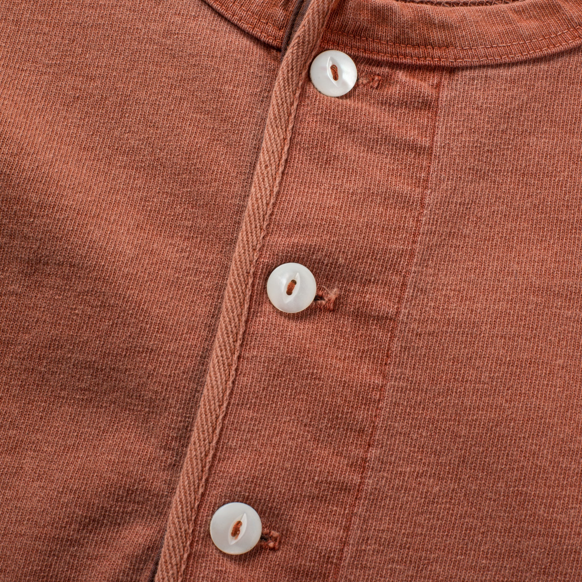 13 Ounce Henley L/S <span>Rust</span> - Image 4