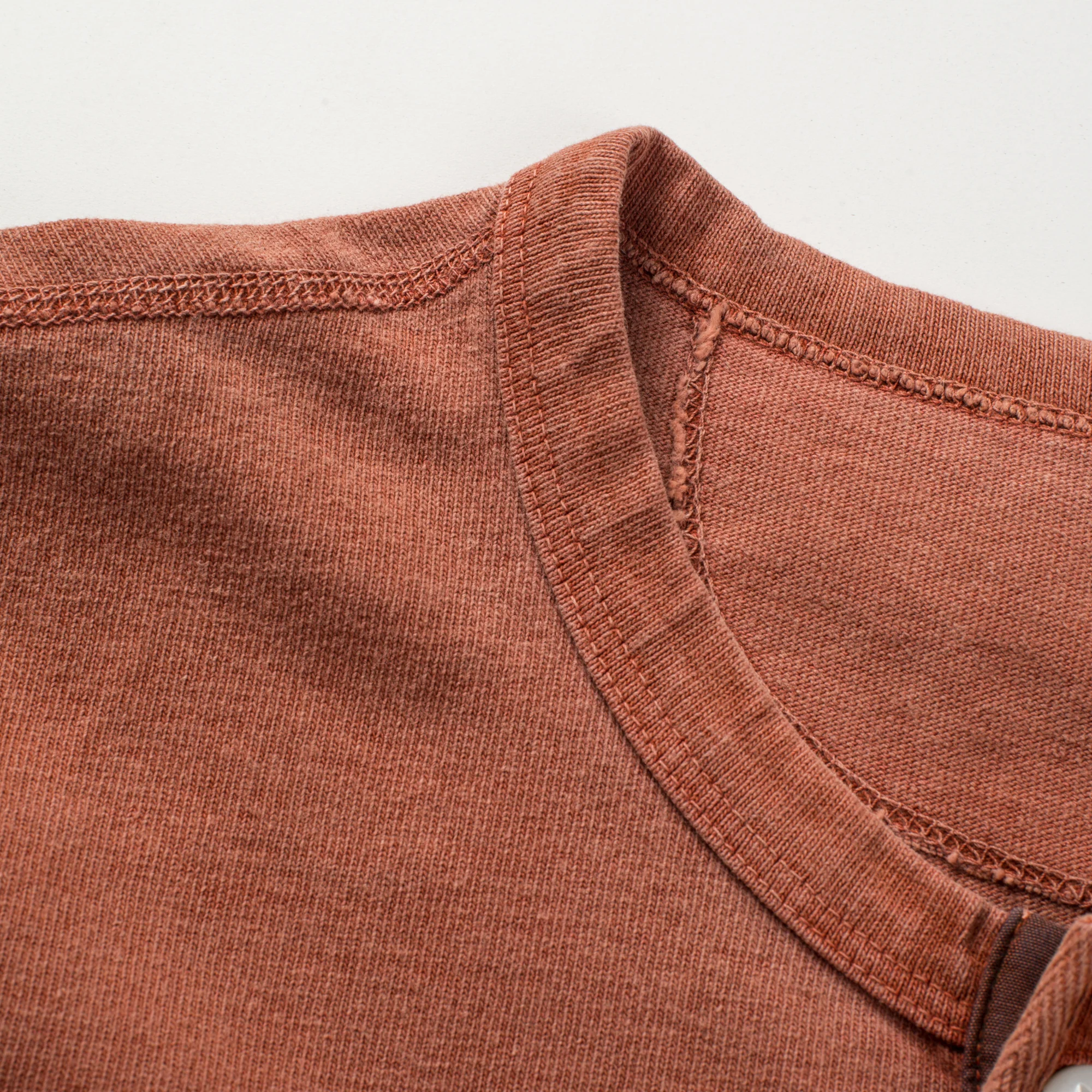 13 Ounce Henley L/S <span>Rust</span> - Image 5