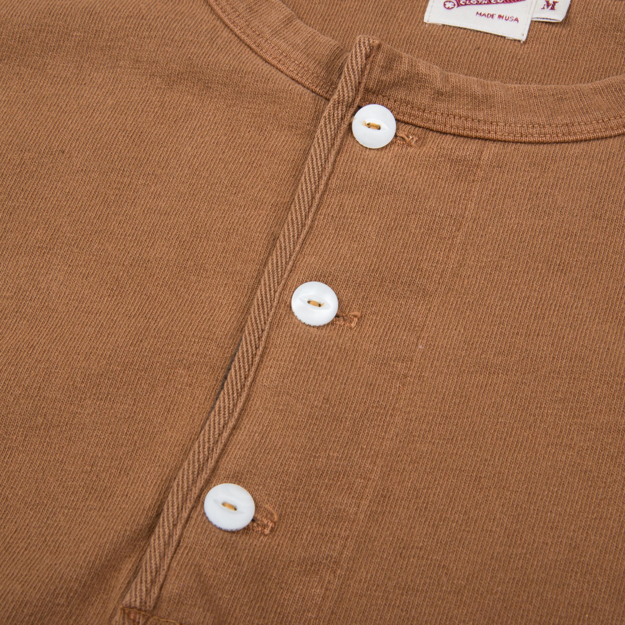 13 Ounce Henley L/S <span>Tobacco</span> - Image 6