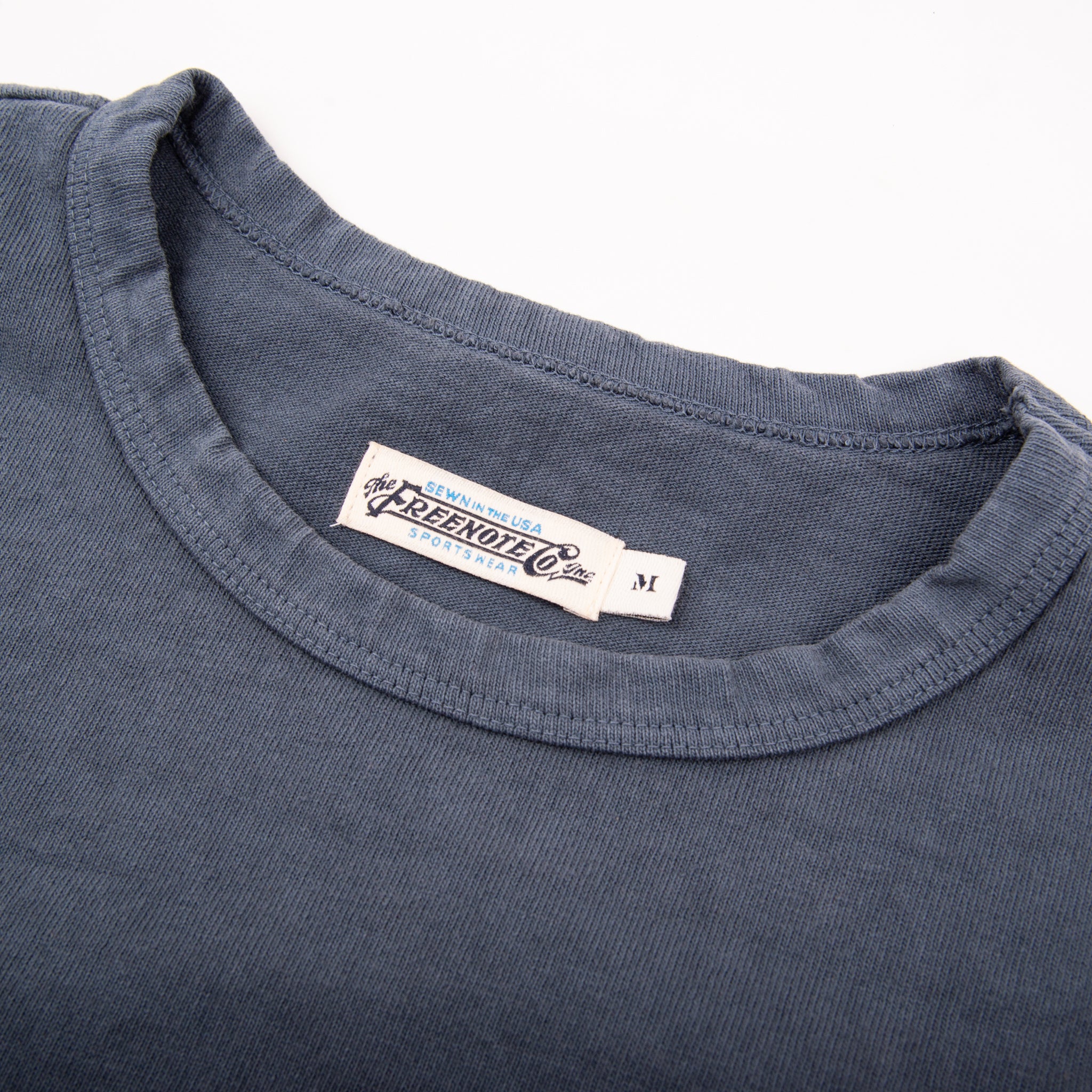 13 Ounce Pocket T-Shirt <span>Faded Blue</span> - Image 4