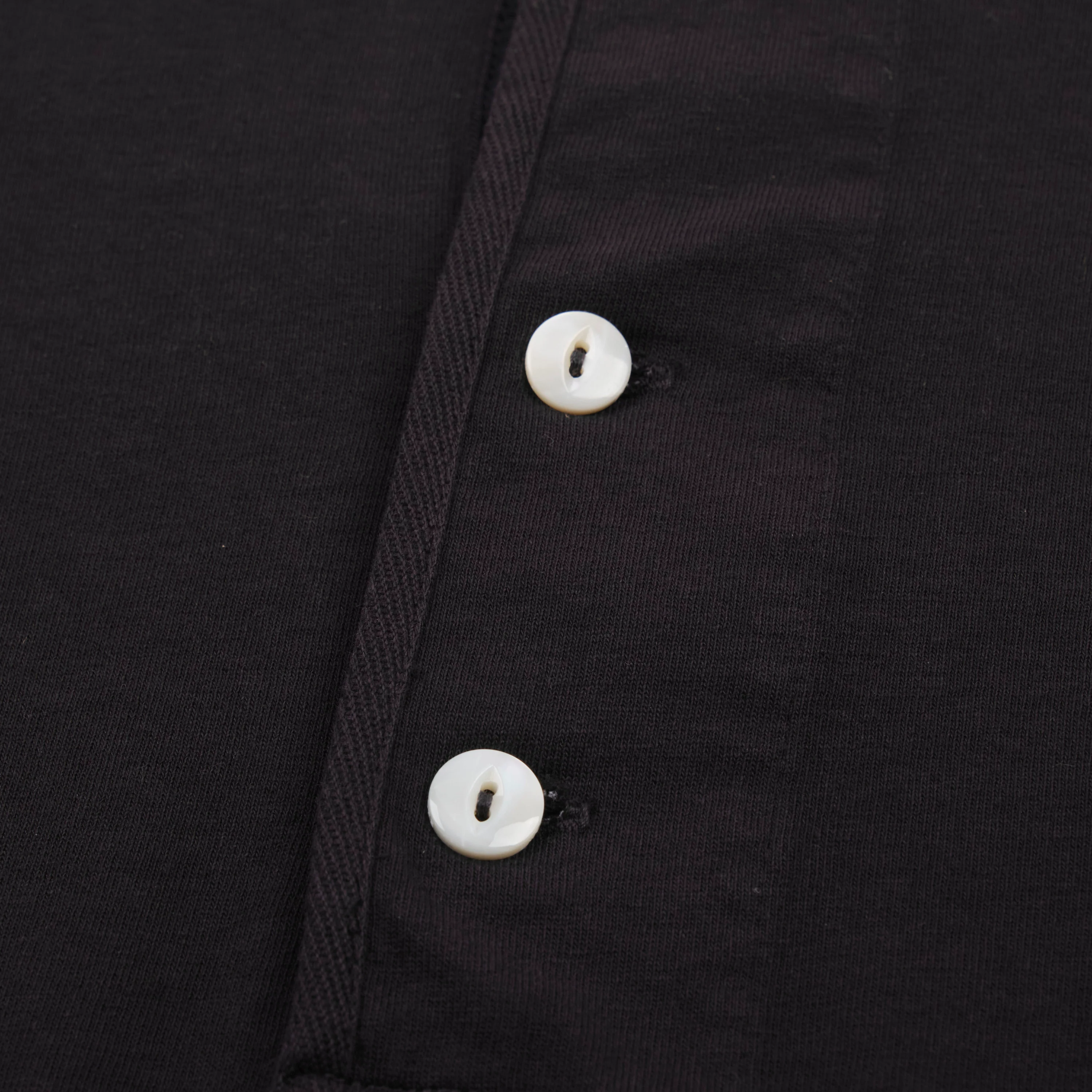 9 Ounce Henley L/S Black - Image 3