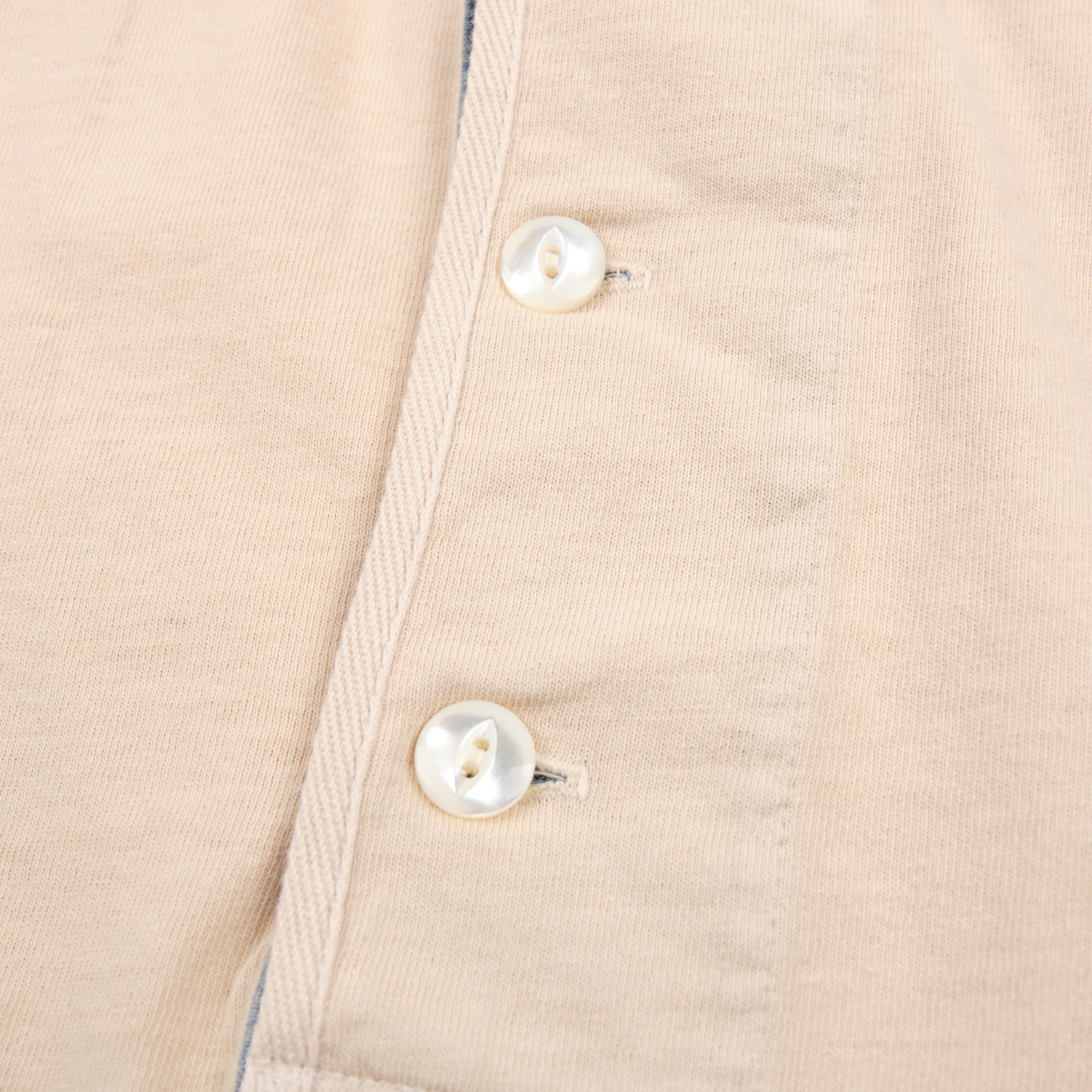 9 Ounce Henley L/S Cream - Image 3