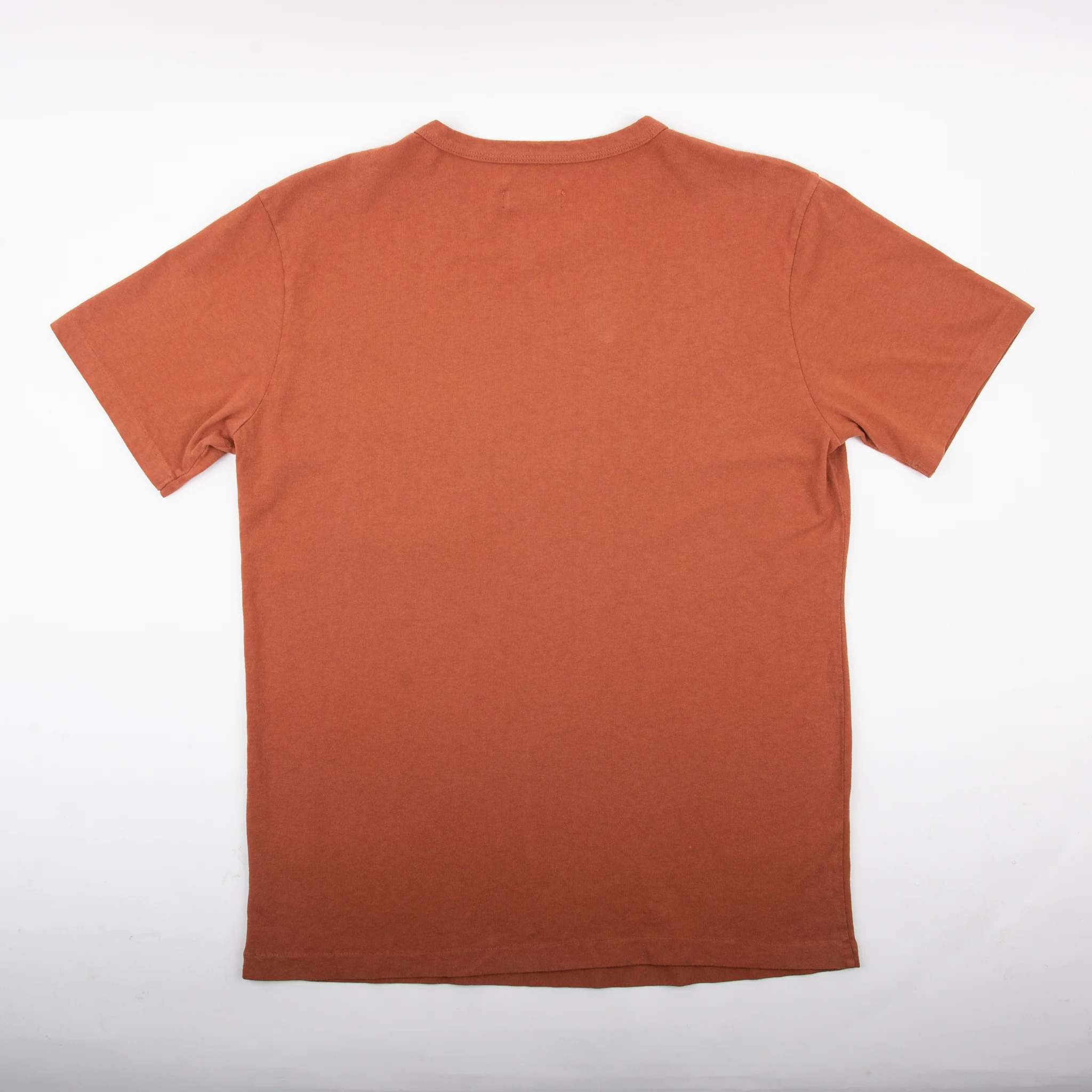 9 Ounce Pocket T-Shirt <span> Rust </span> - Image 5