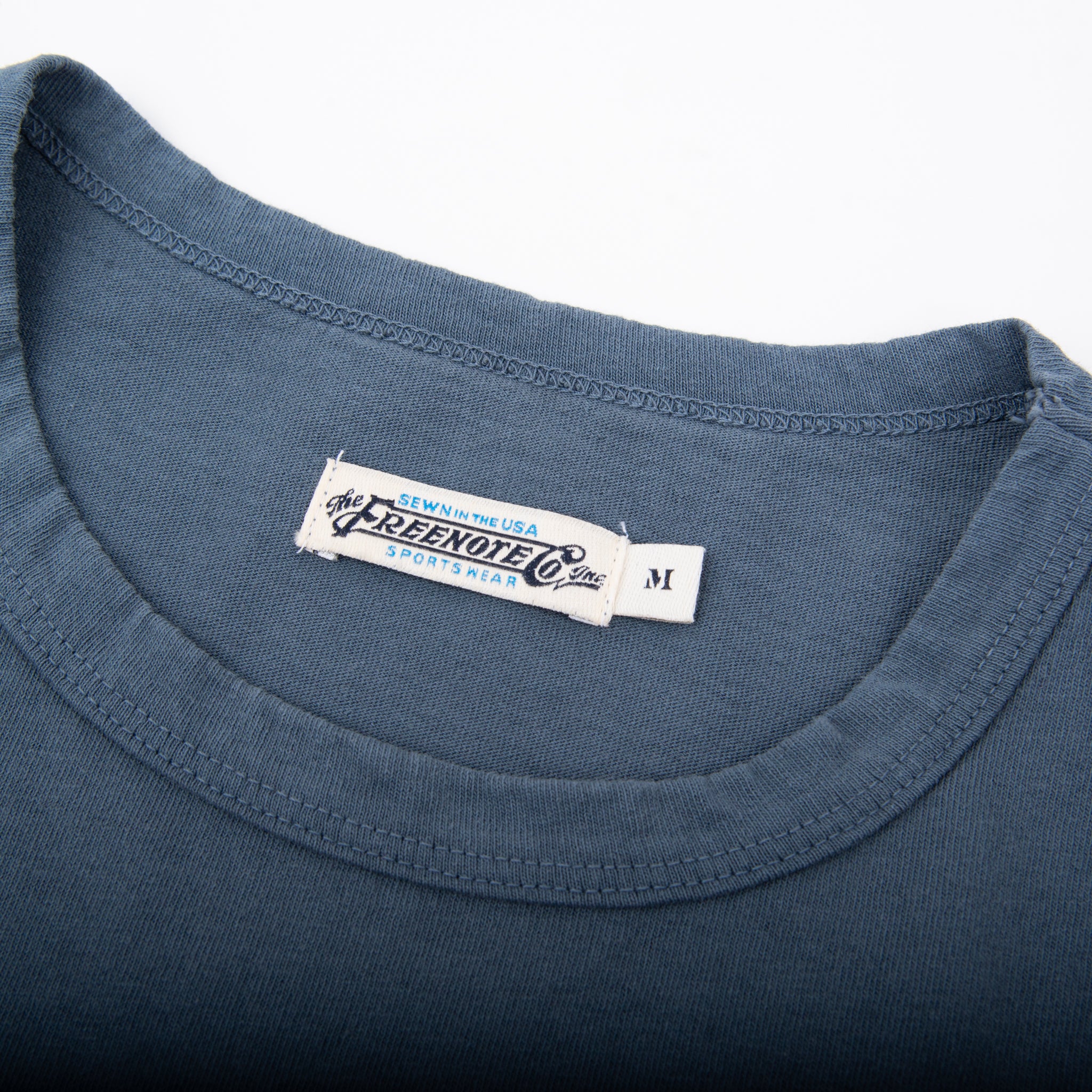 9 Ounce Pocket T-Shirt <span> Blue </span> - Image 4