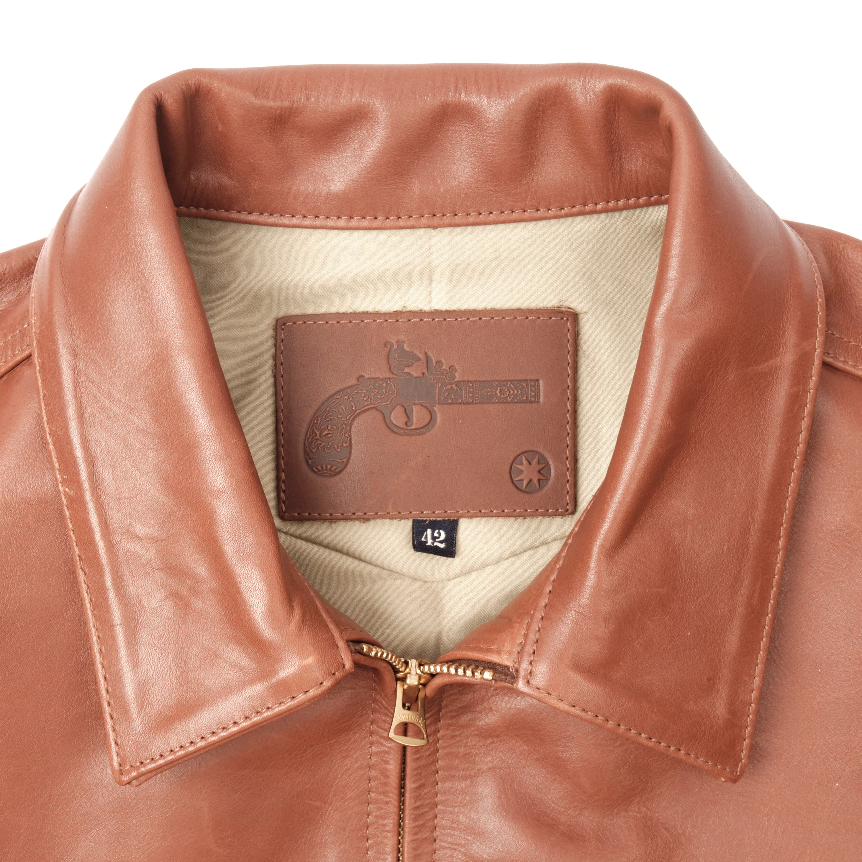 Alcorn Leather Brown Calfskin - Image 3