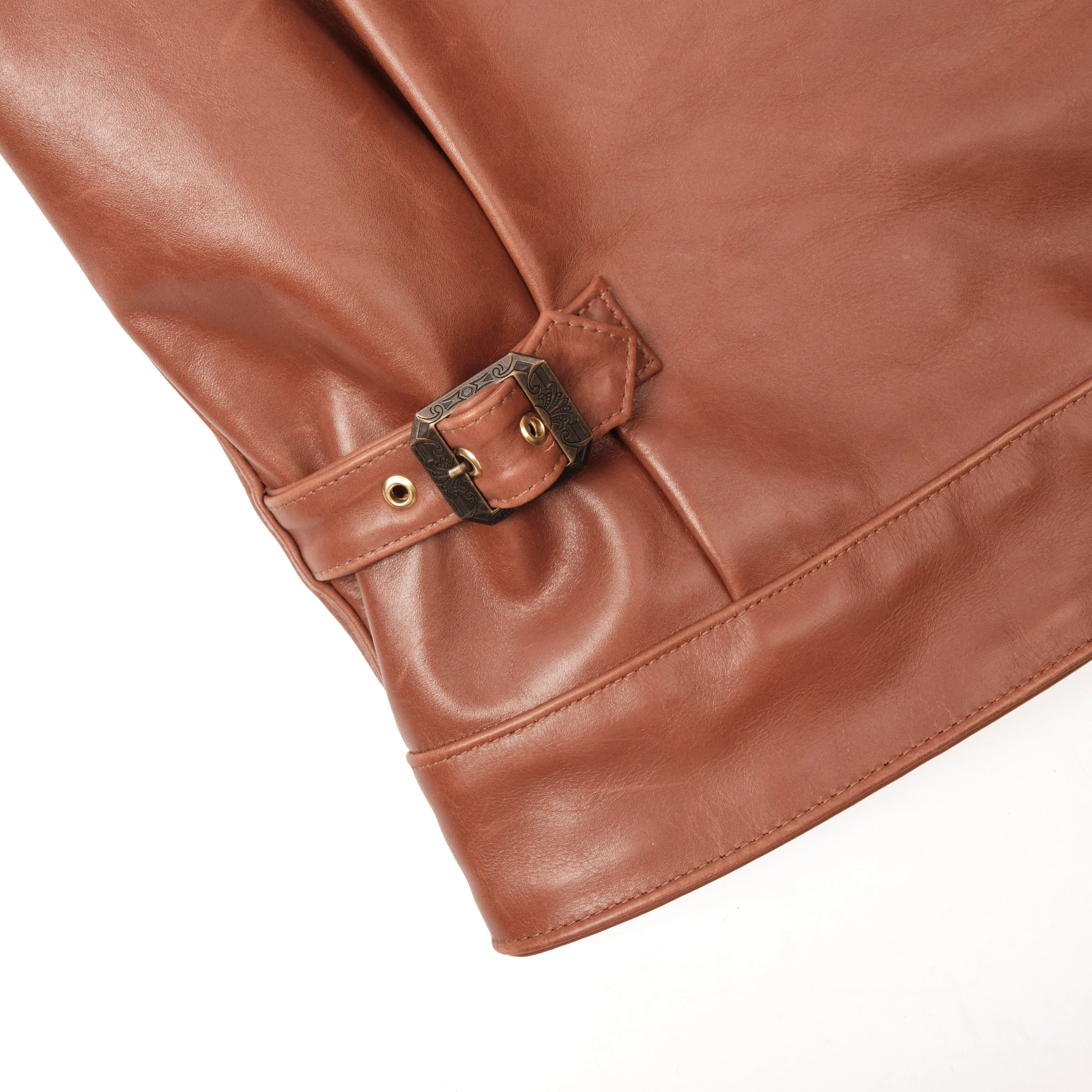 Alcorn Leather Brown Calfskin - Image 5