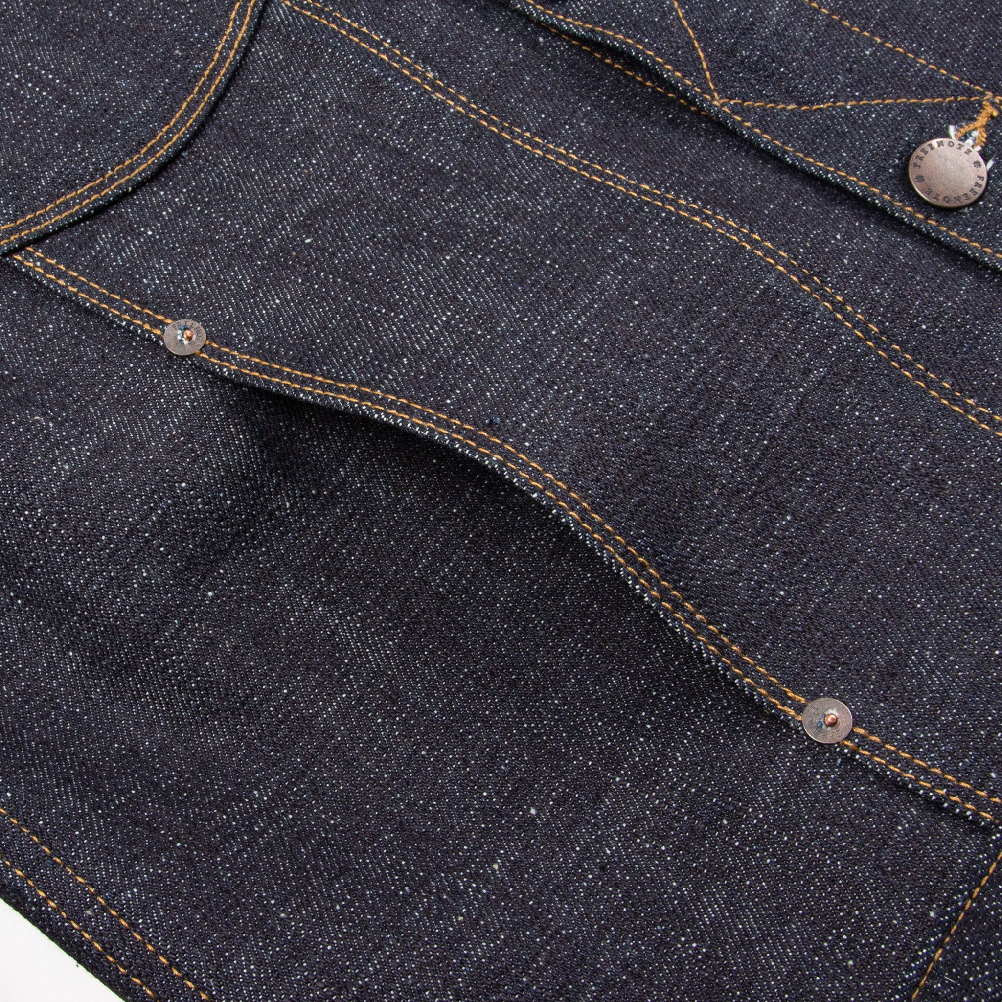 Classic Denim Jacket <span> 17 Ounce Indigo Slub Denim </span> - Image 4