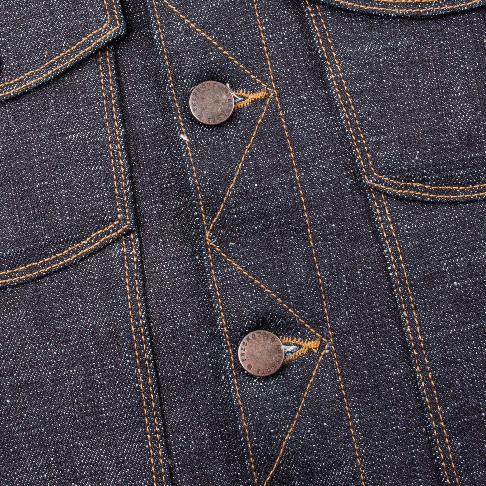 Classic Denim Jacket <span> 17 Ounce Indigo Slub Denim </span> - Image 5