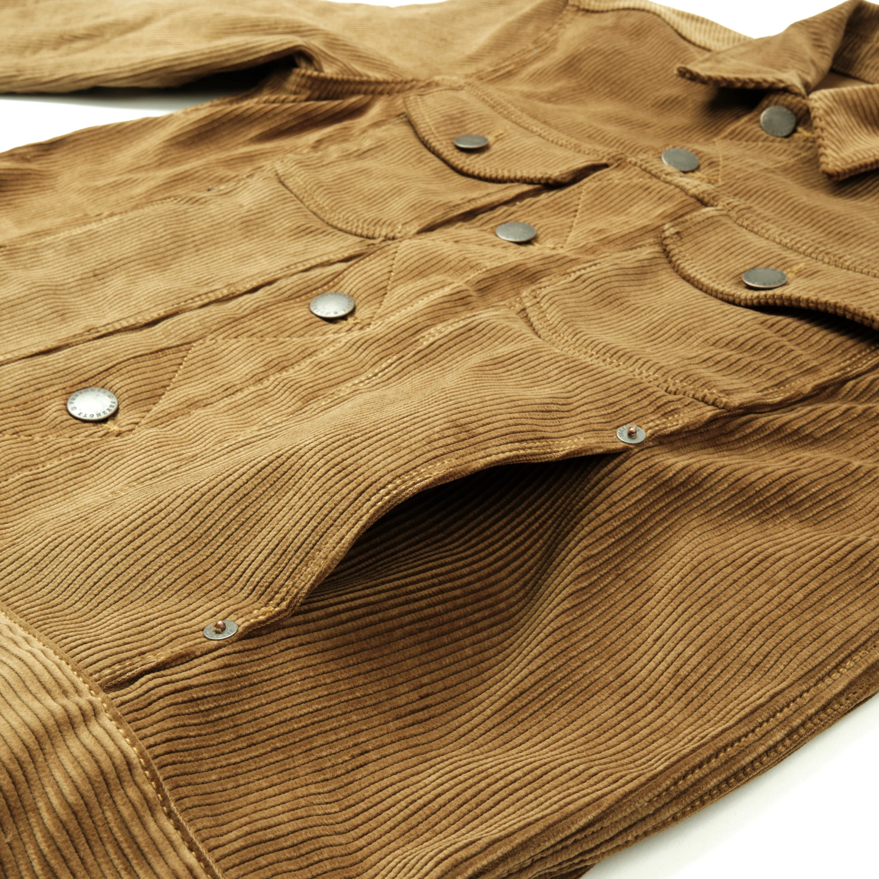 Classic Jacket Gold Corduroy - Image 6