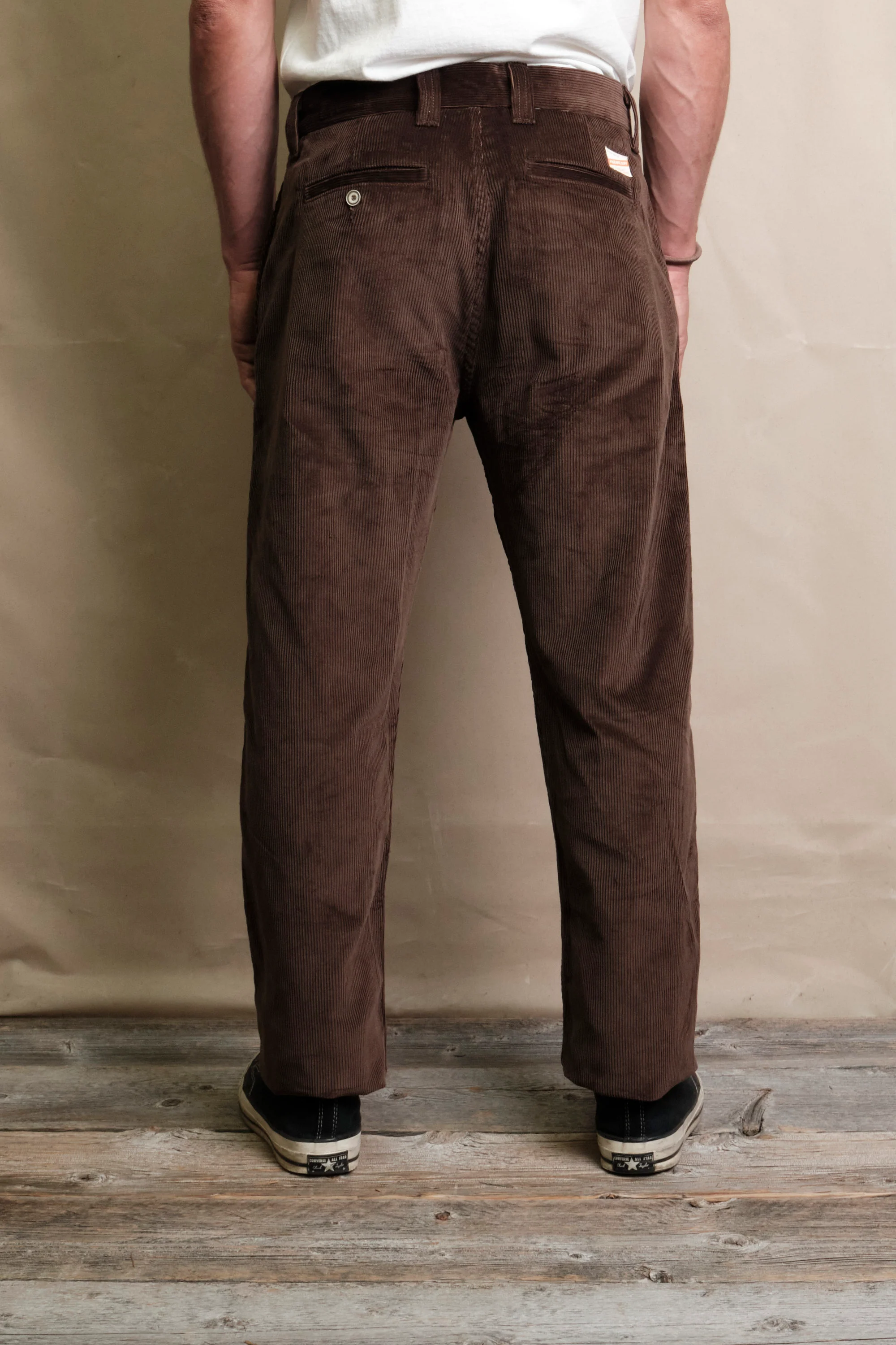 Deck Pant Chocolate Corduroy - Image 4