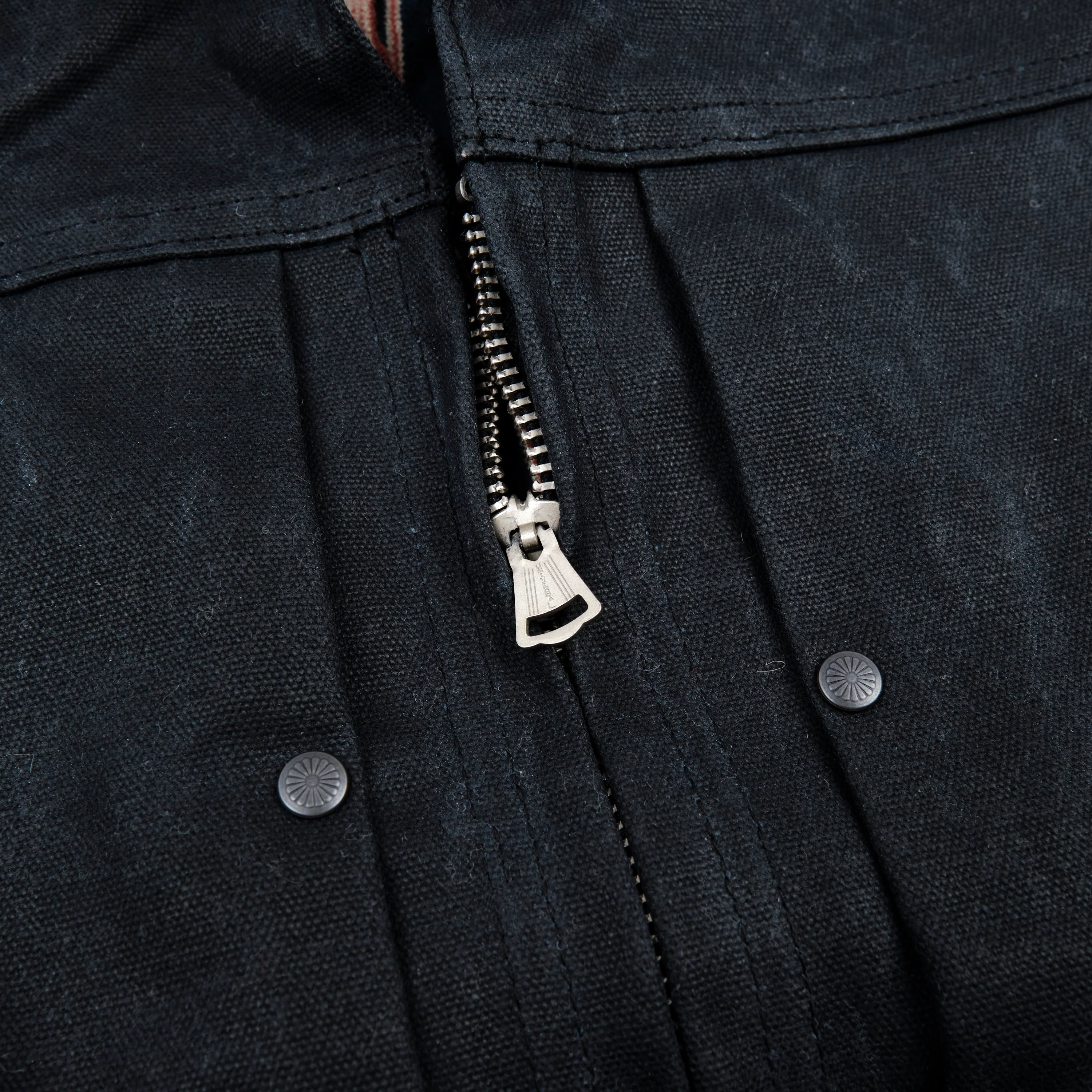 Faro Black Heavy Waxed Canvas Navy Southwest - Image 3