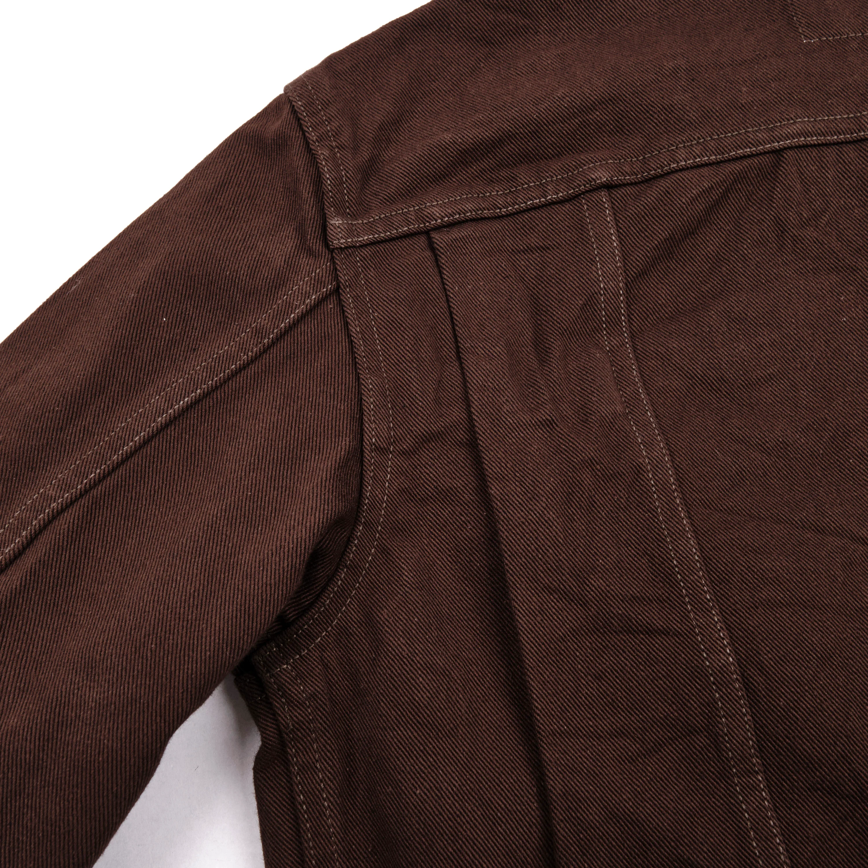 Faro Jacket Brown Denim - Image 11