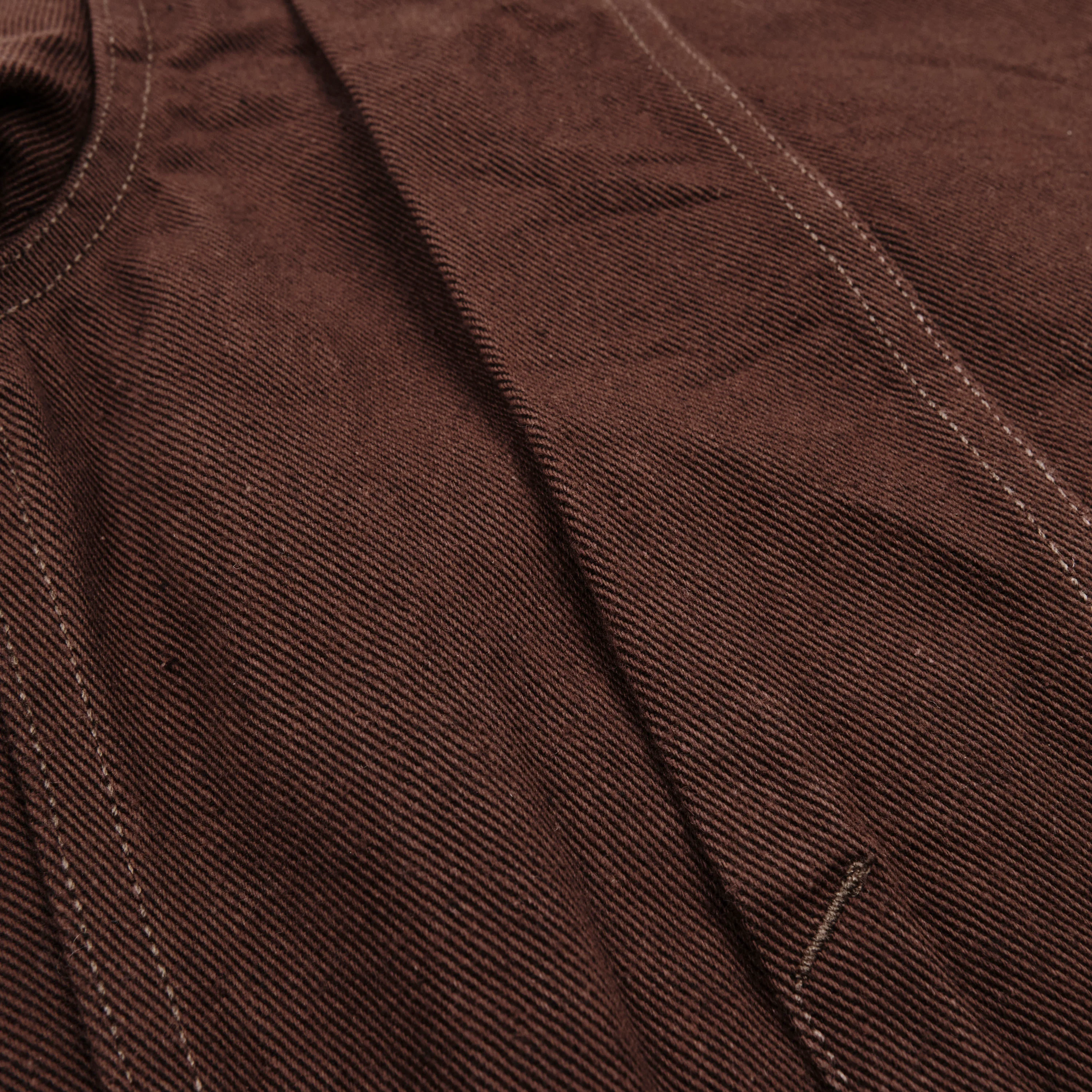 Faro Jacket Brown Denim - Image 12