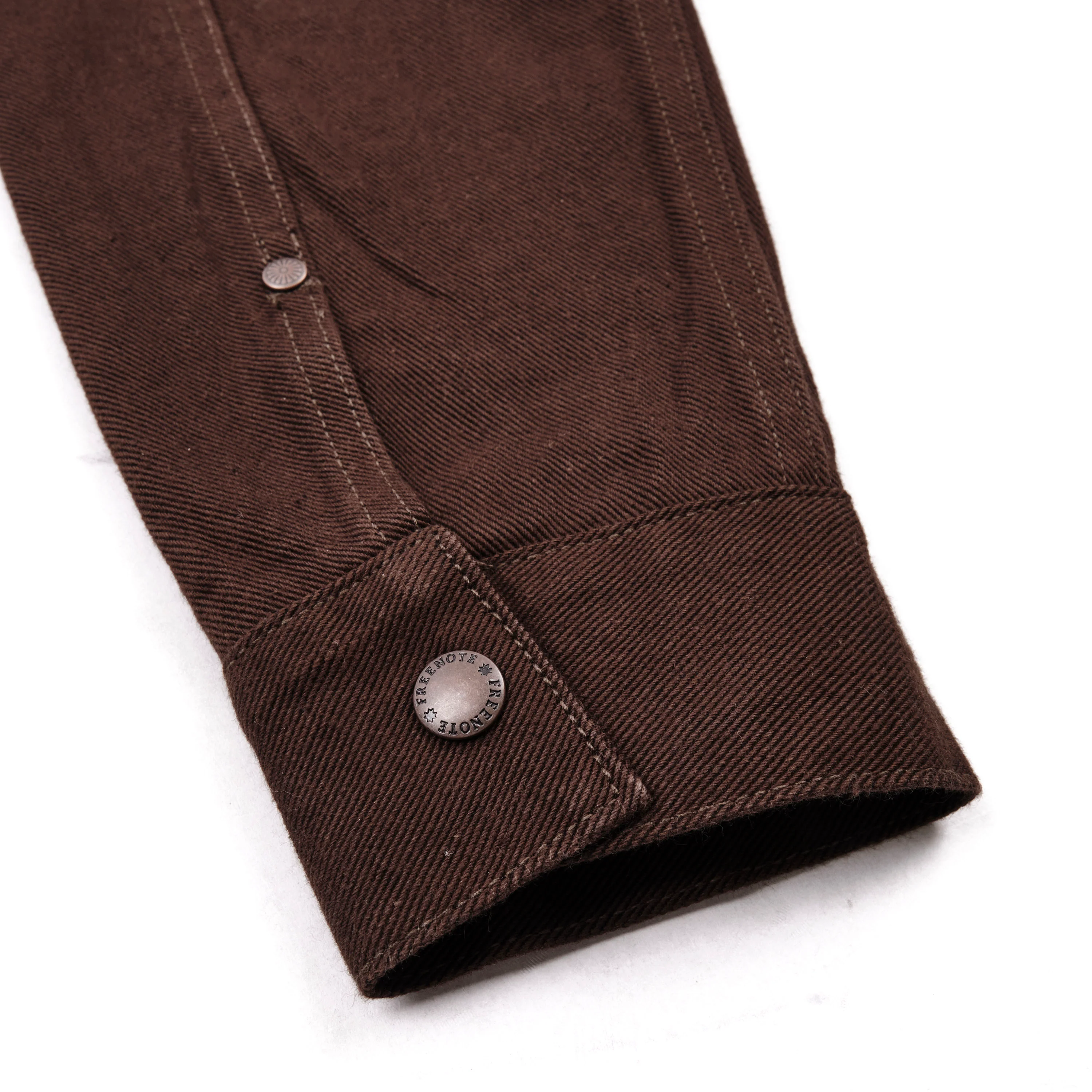 Faro Jacket Brown Denim - Image 13