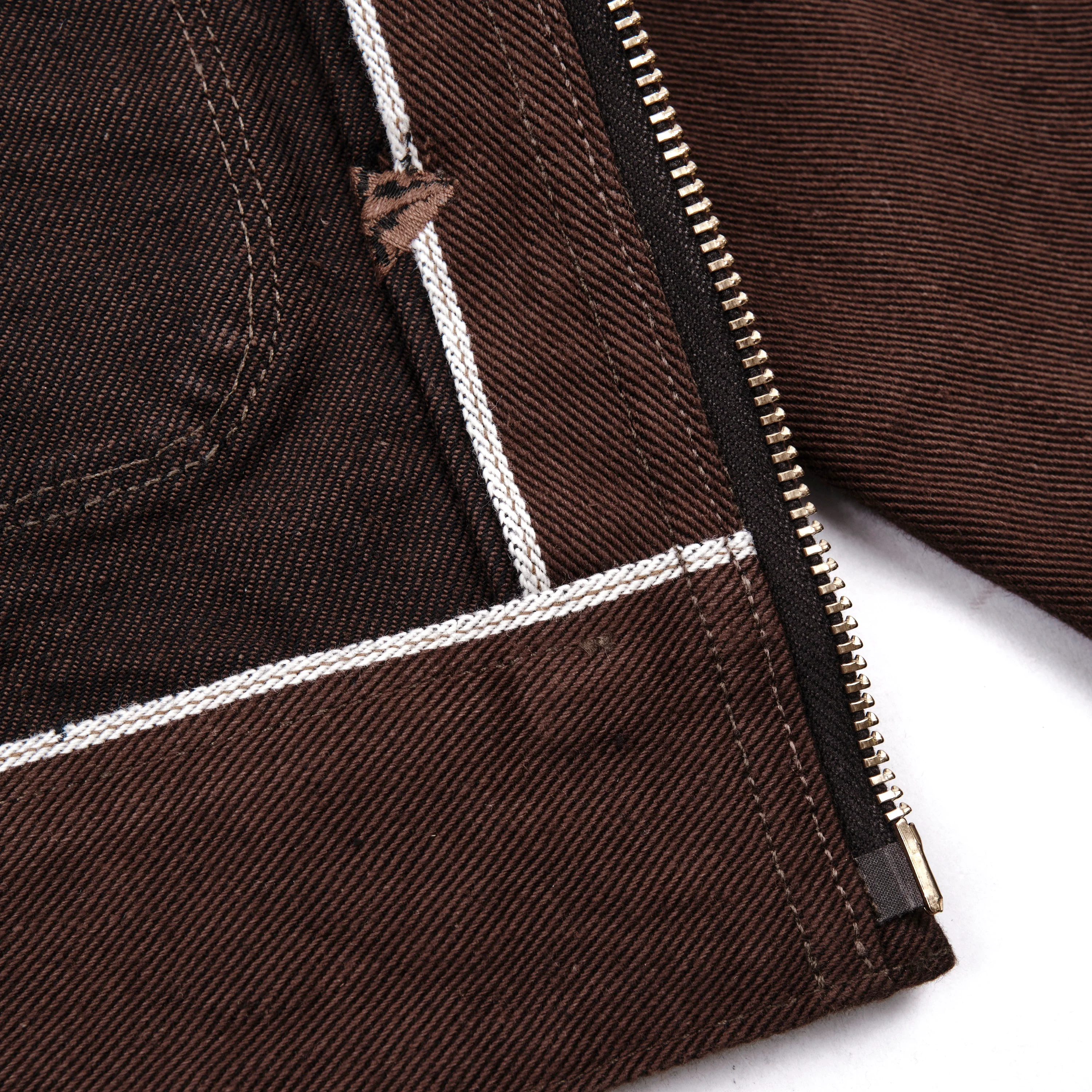 Faro Jacket Brown Denim - Image 15