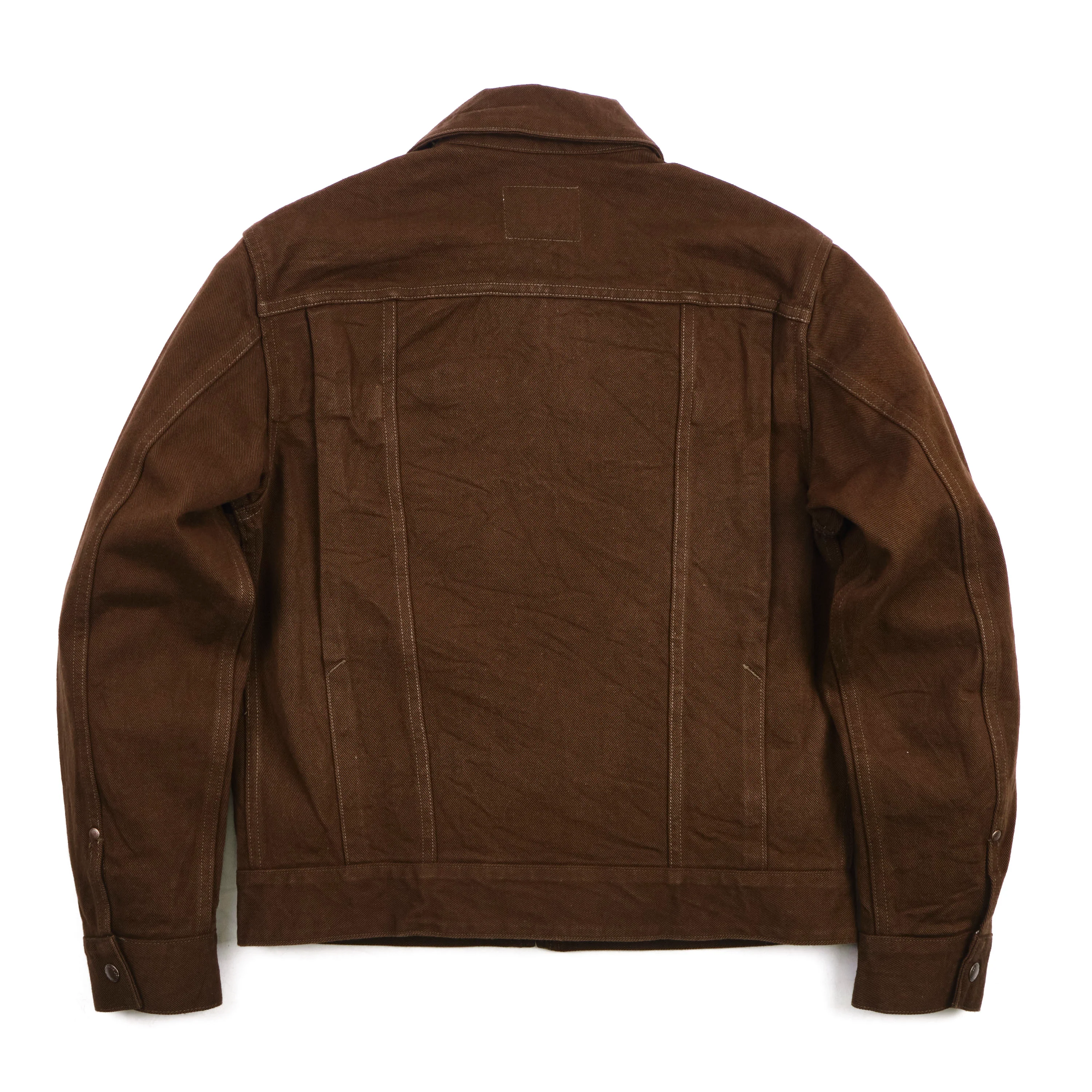 Faro Jacket Brown Denim - Image 16