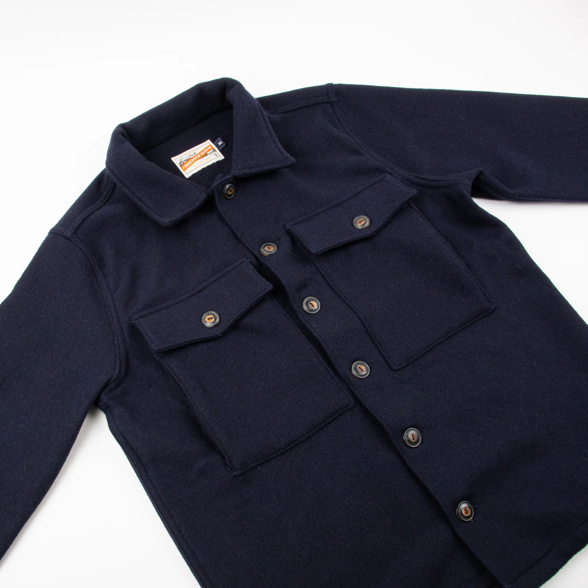 Midway Wool CPO Navy - Image 3