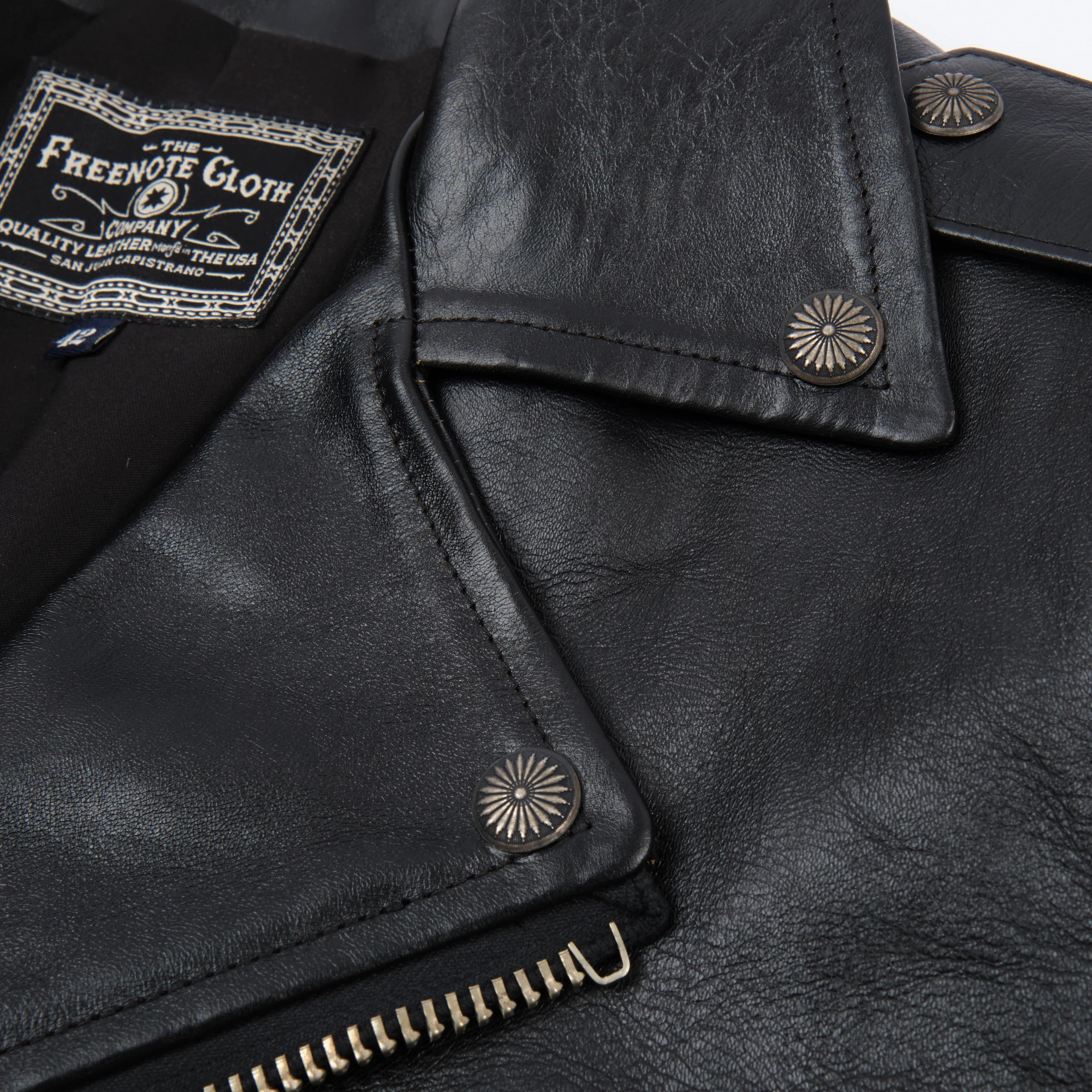 Mooch Moto Jacket Maryam Tannery Black Magic Horsehide - Image 3