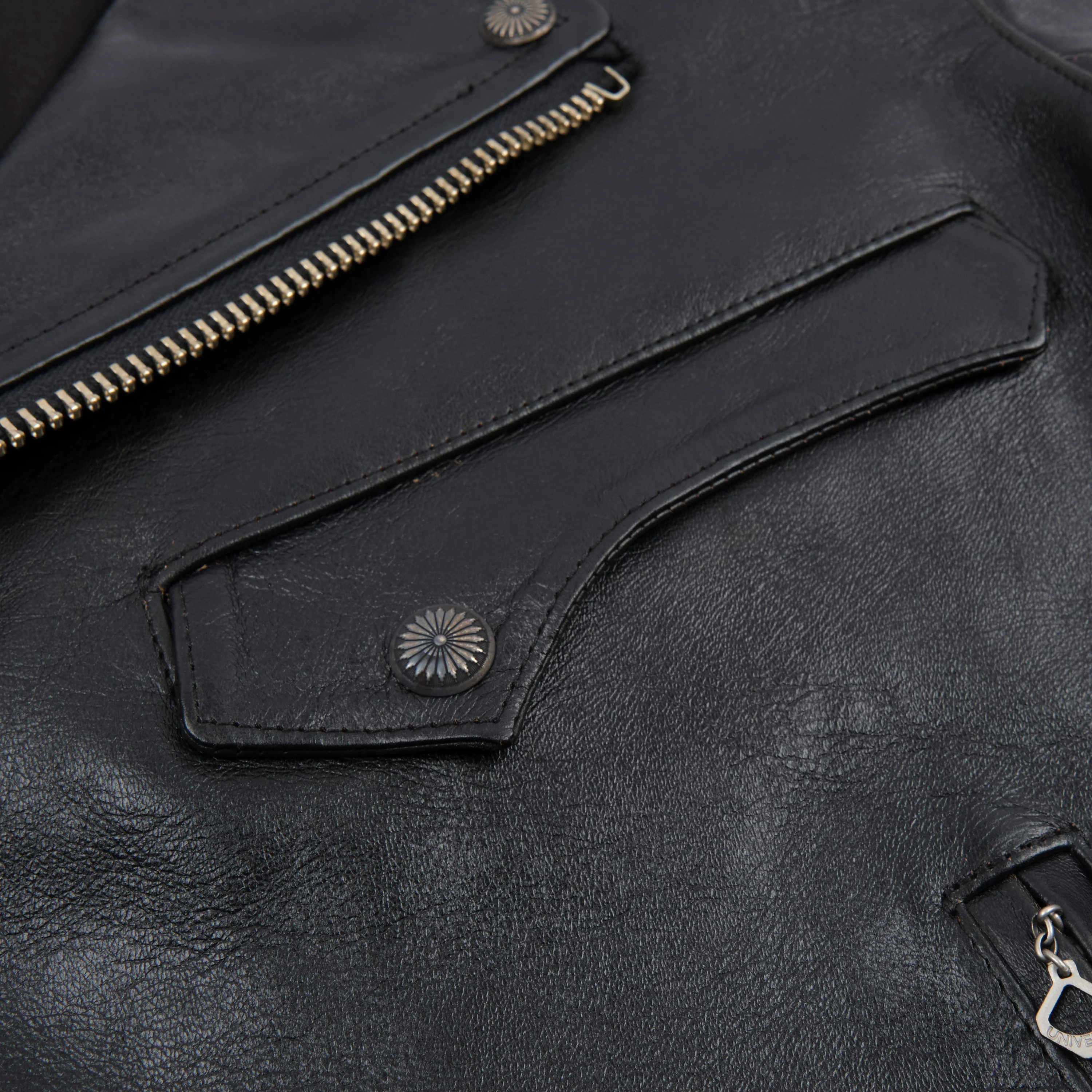 Mooch Moto Jacket Maryam Tannery Black Magic Horsehide - Image 6