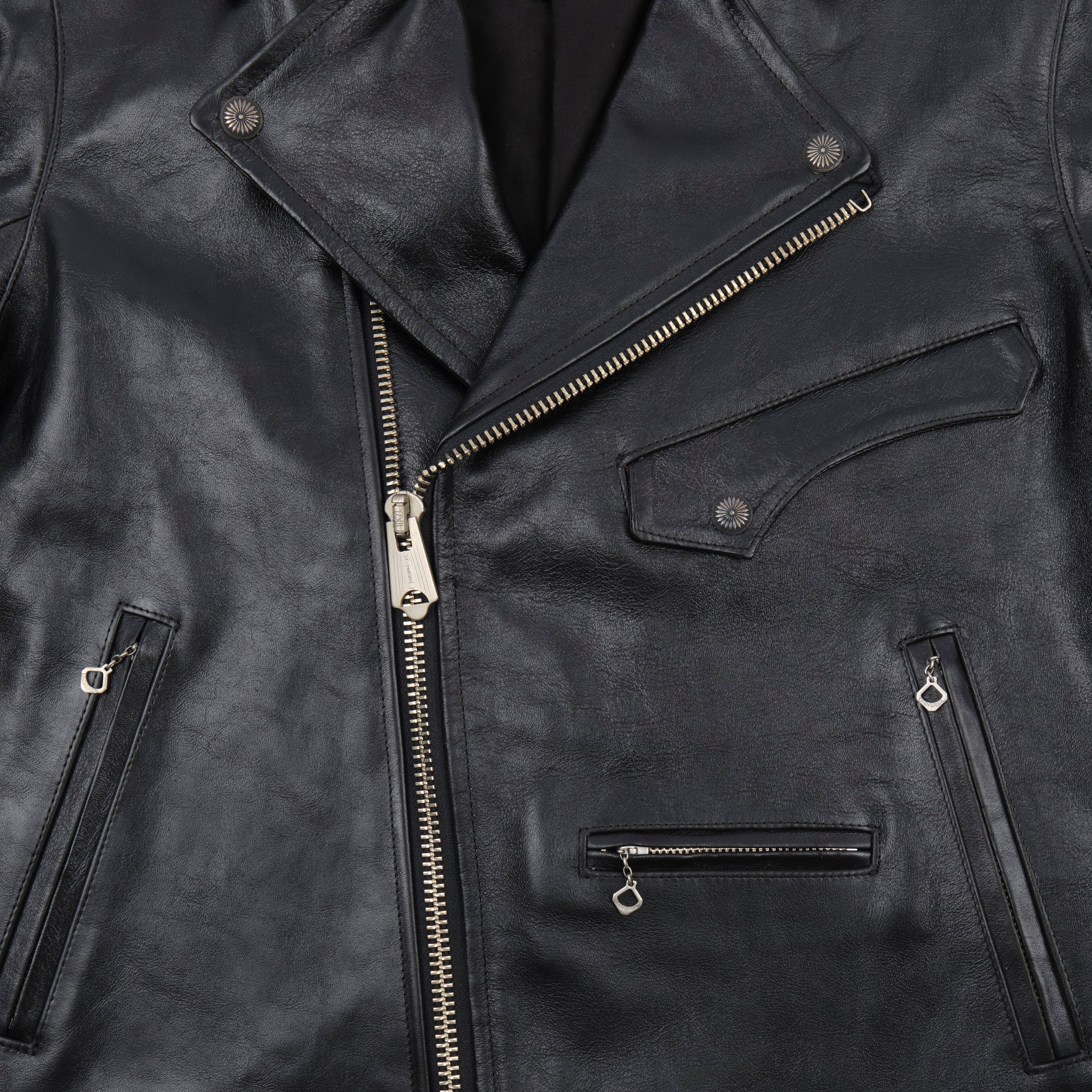 Mooch Moto Jacket Maryam Tannery Black Magic Horsehide - Image 9