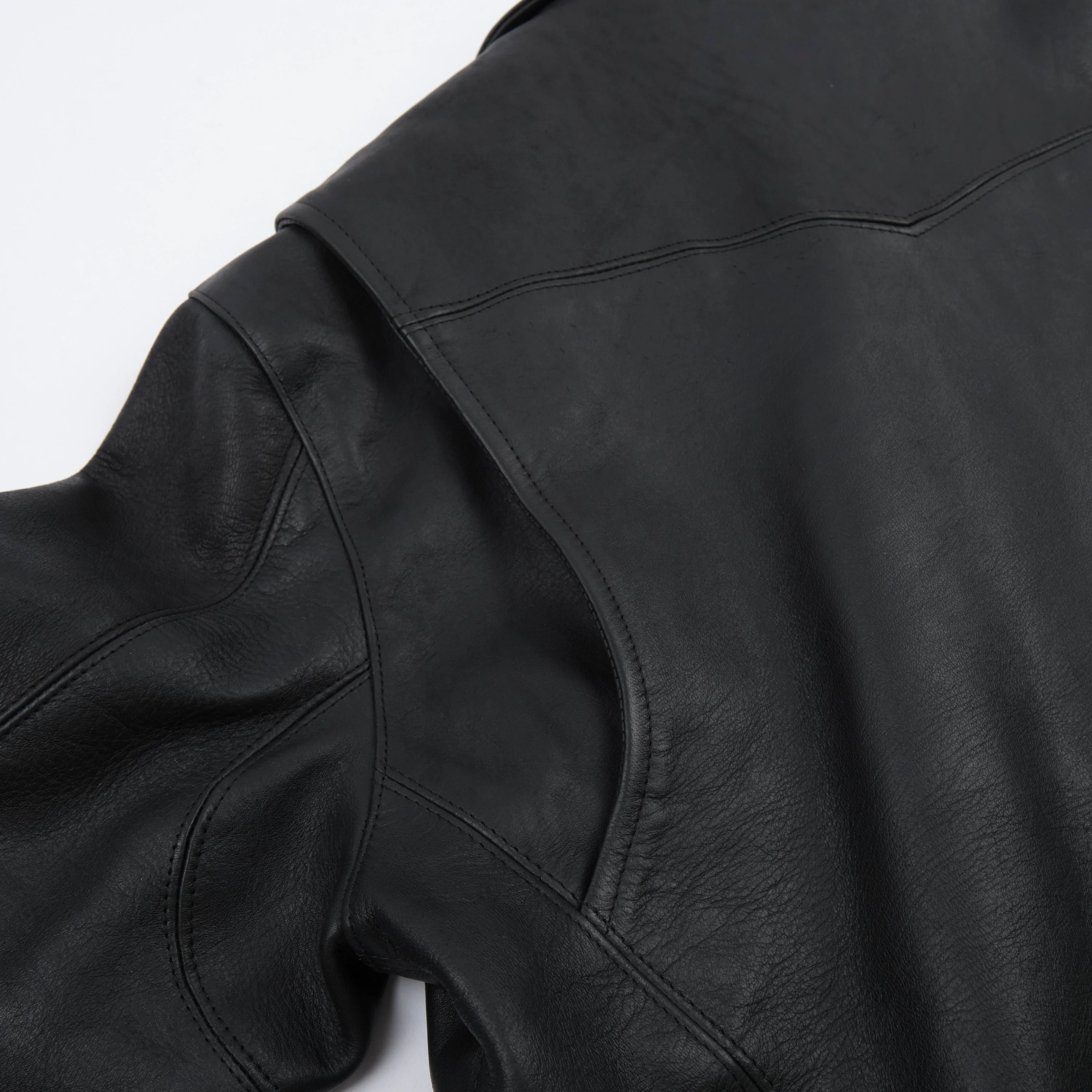 Mooch Moto Jacket Black Horsehide - Image 11