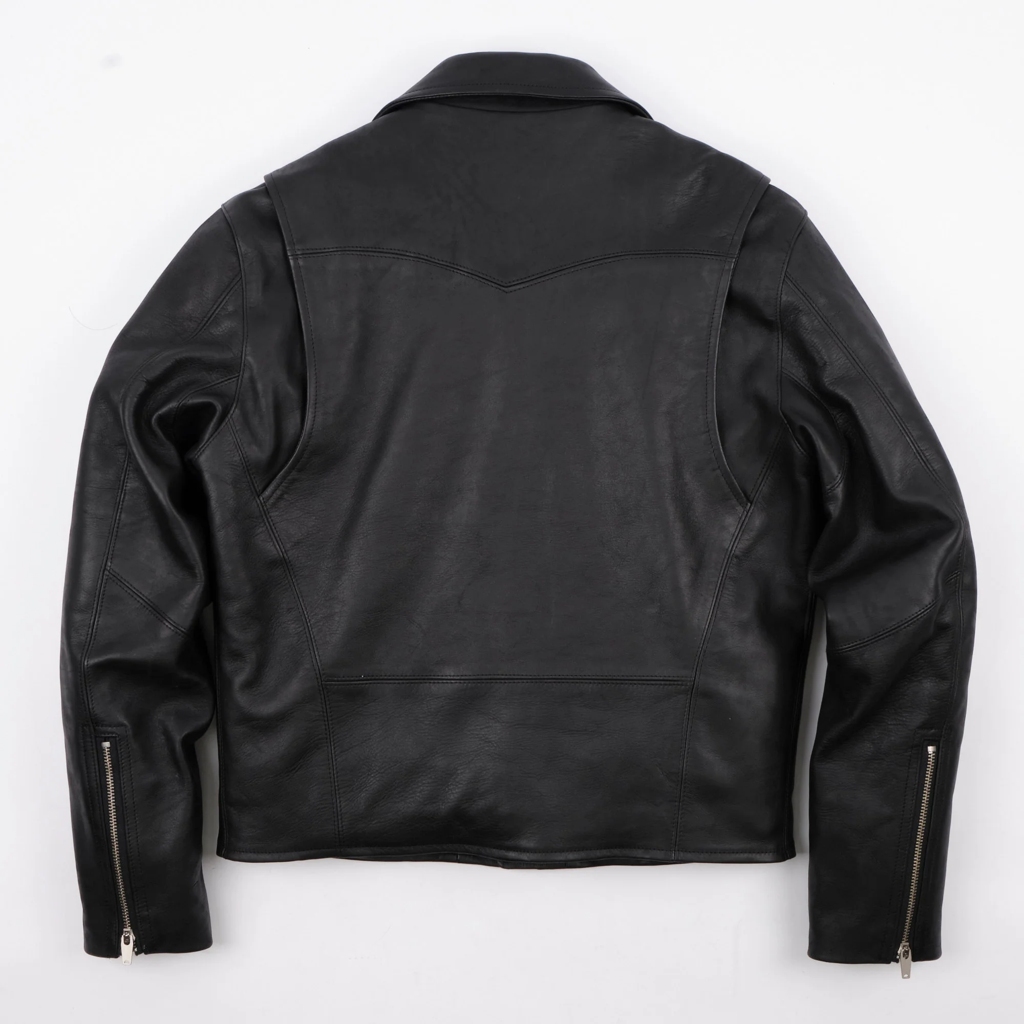 Mooch Moto Jacket Black Horsehide - Image 13