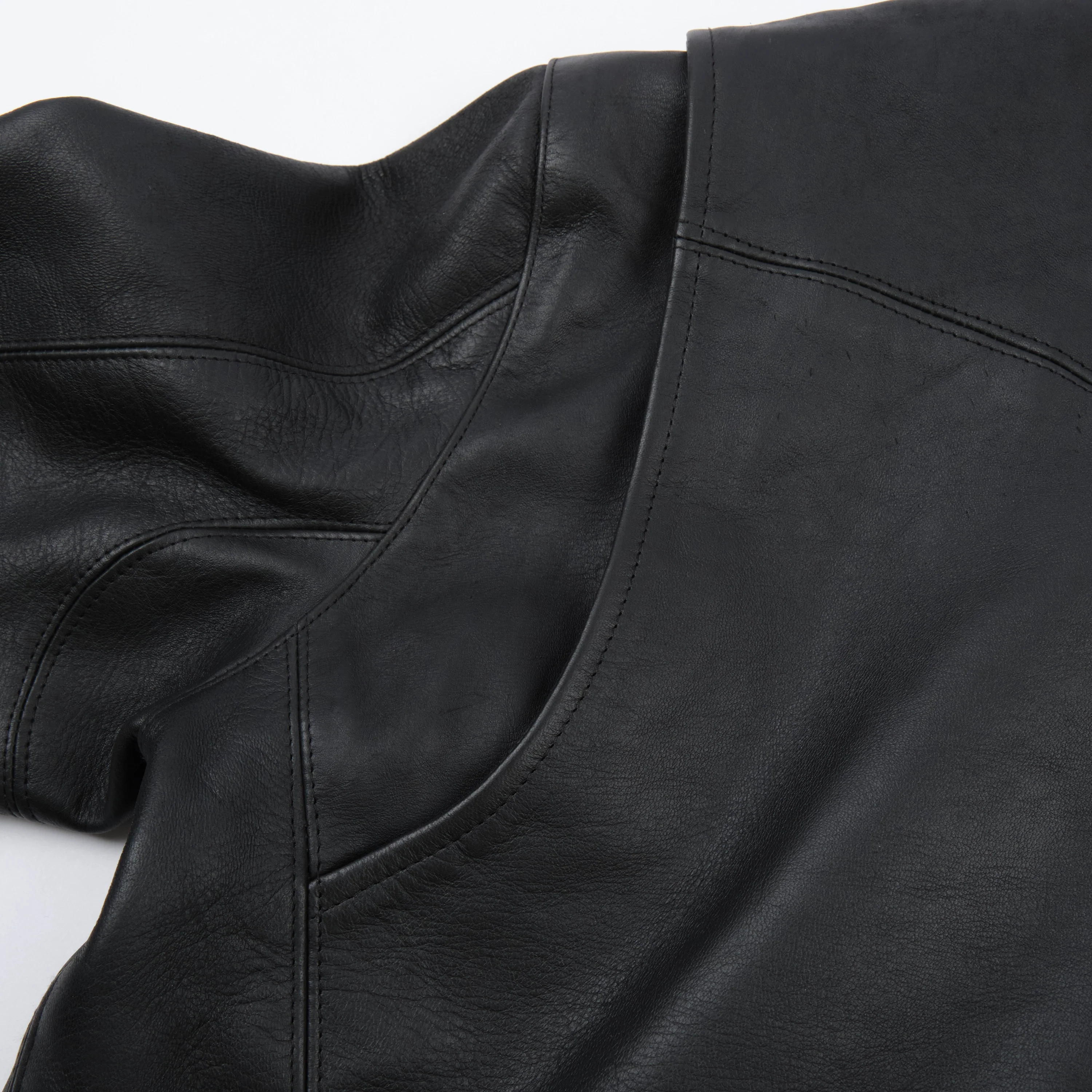 Mooch Moto Jacket Black Horsehide - Image 14