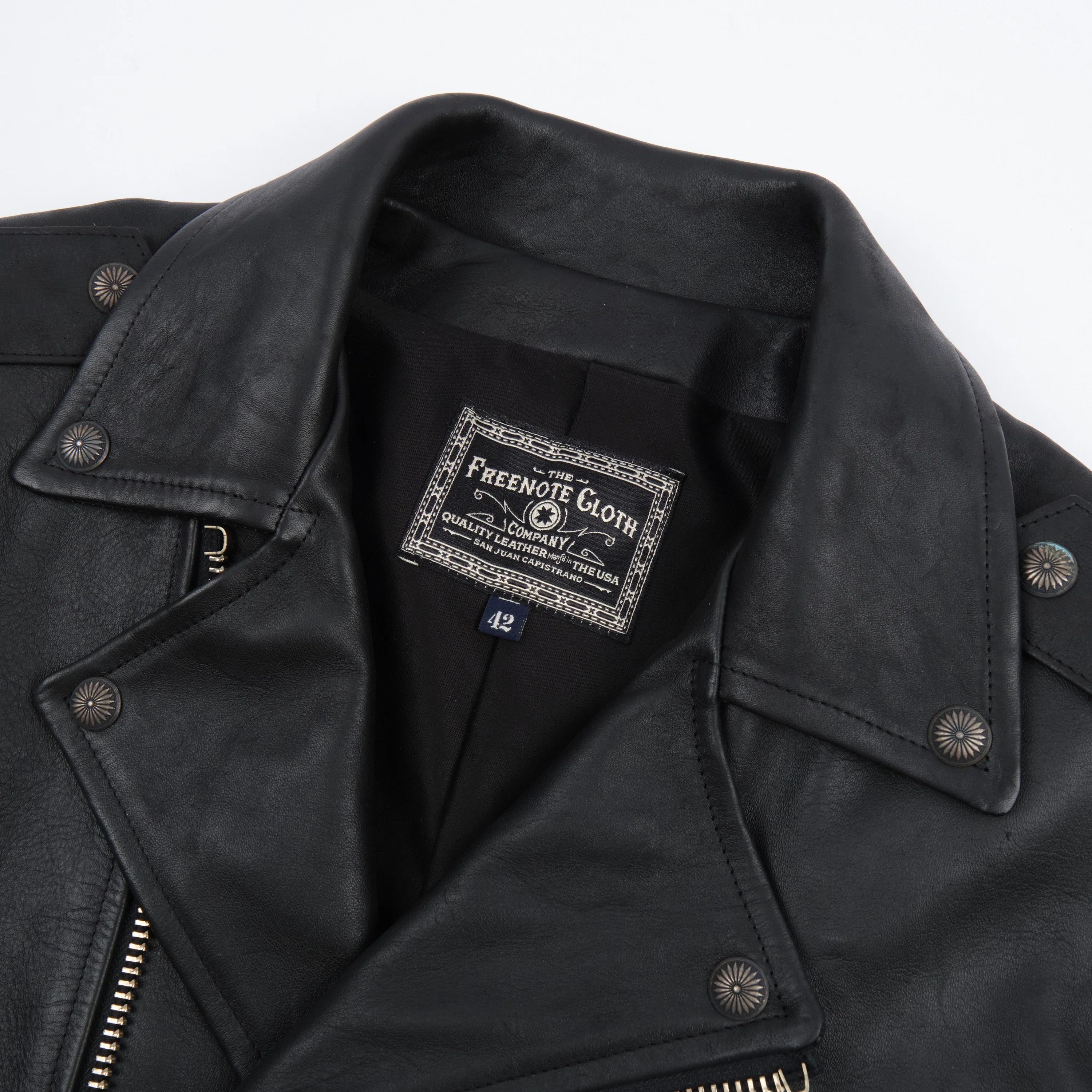 Mooch Moto Jacket Black Horsehide - Image 4