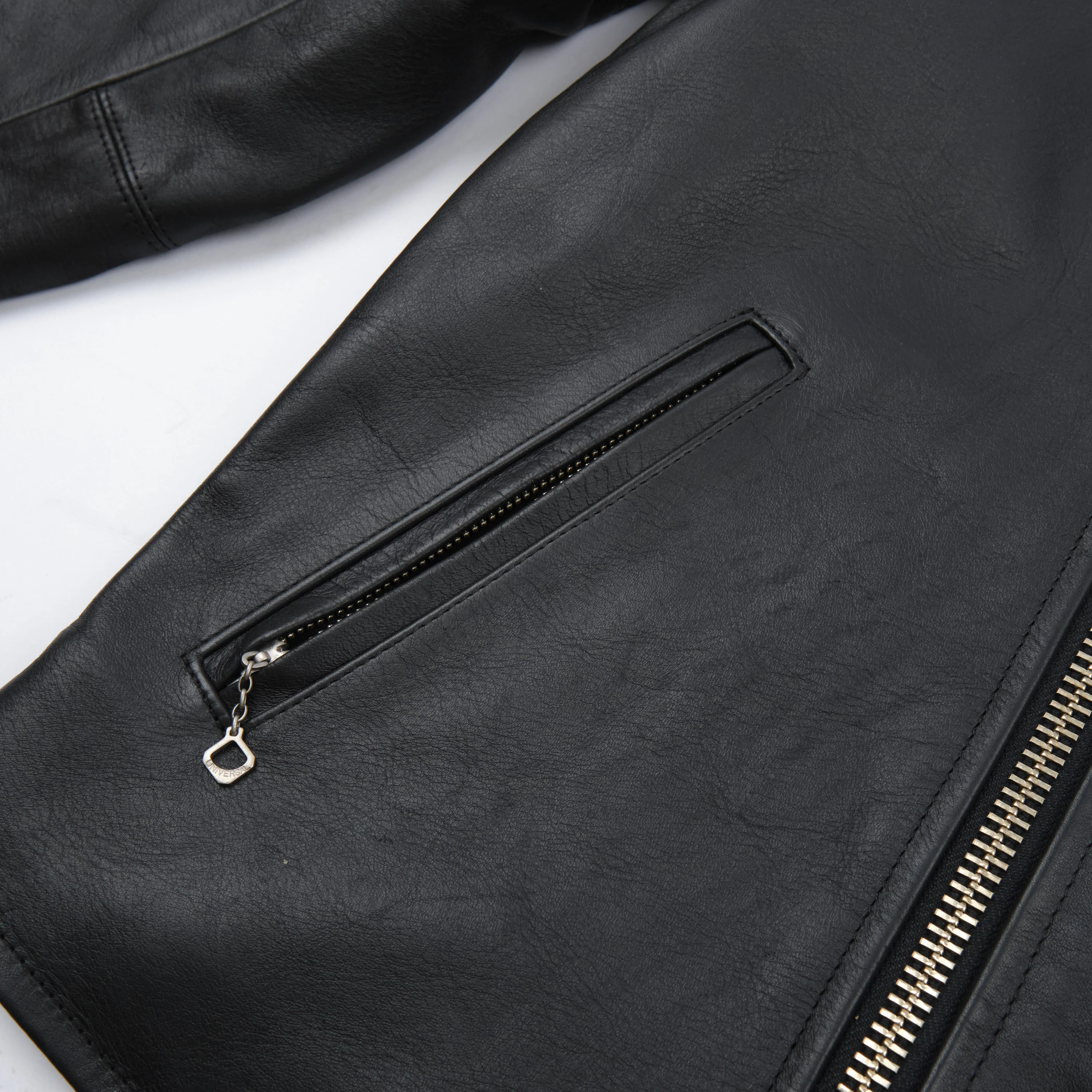 Mooch Moto Jacket Black Horsehide - Image 6