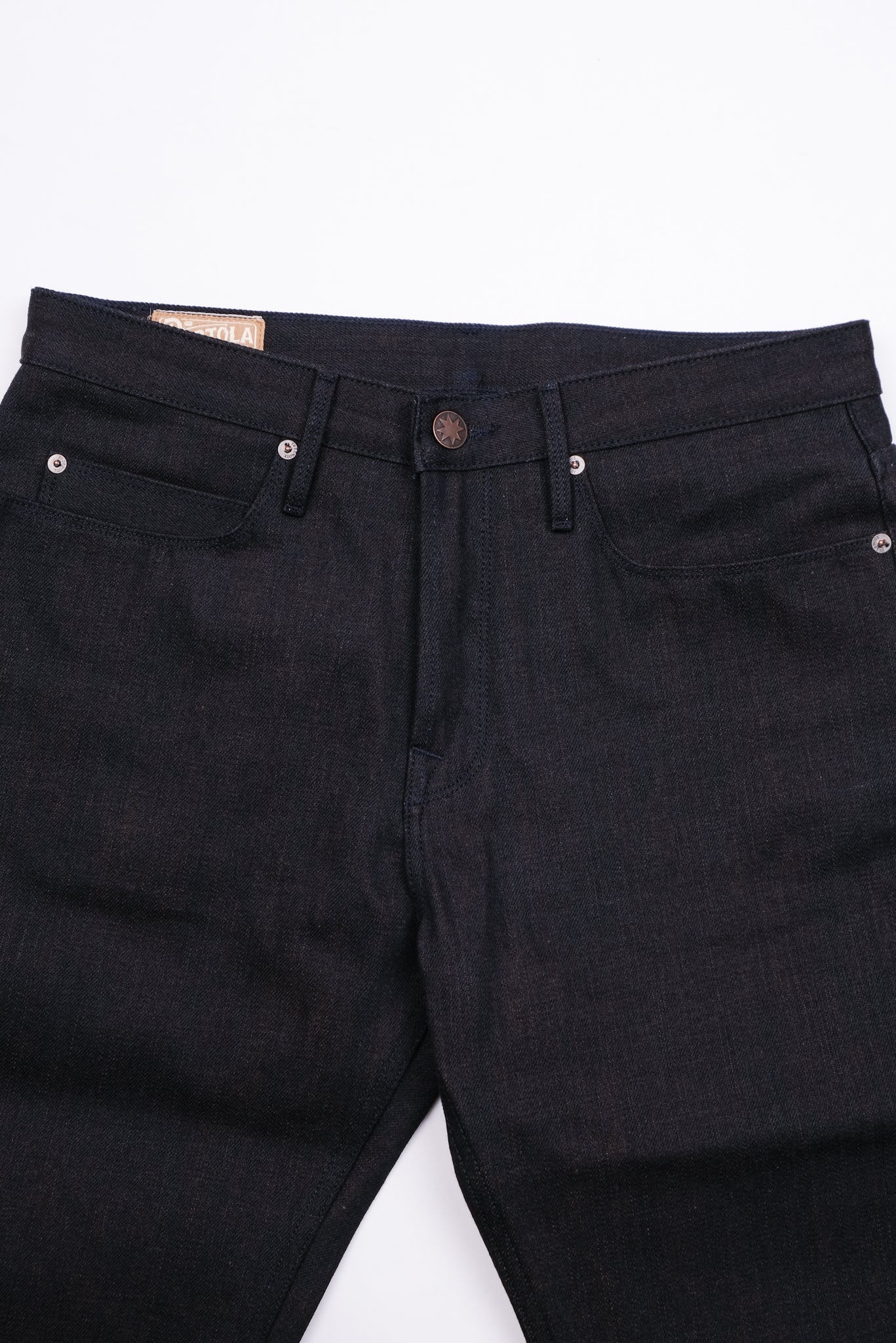 Portola Classic Taper <span> 16 Ounce Indigo Brown Denim </span> - Image 7