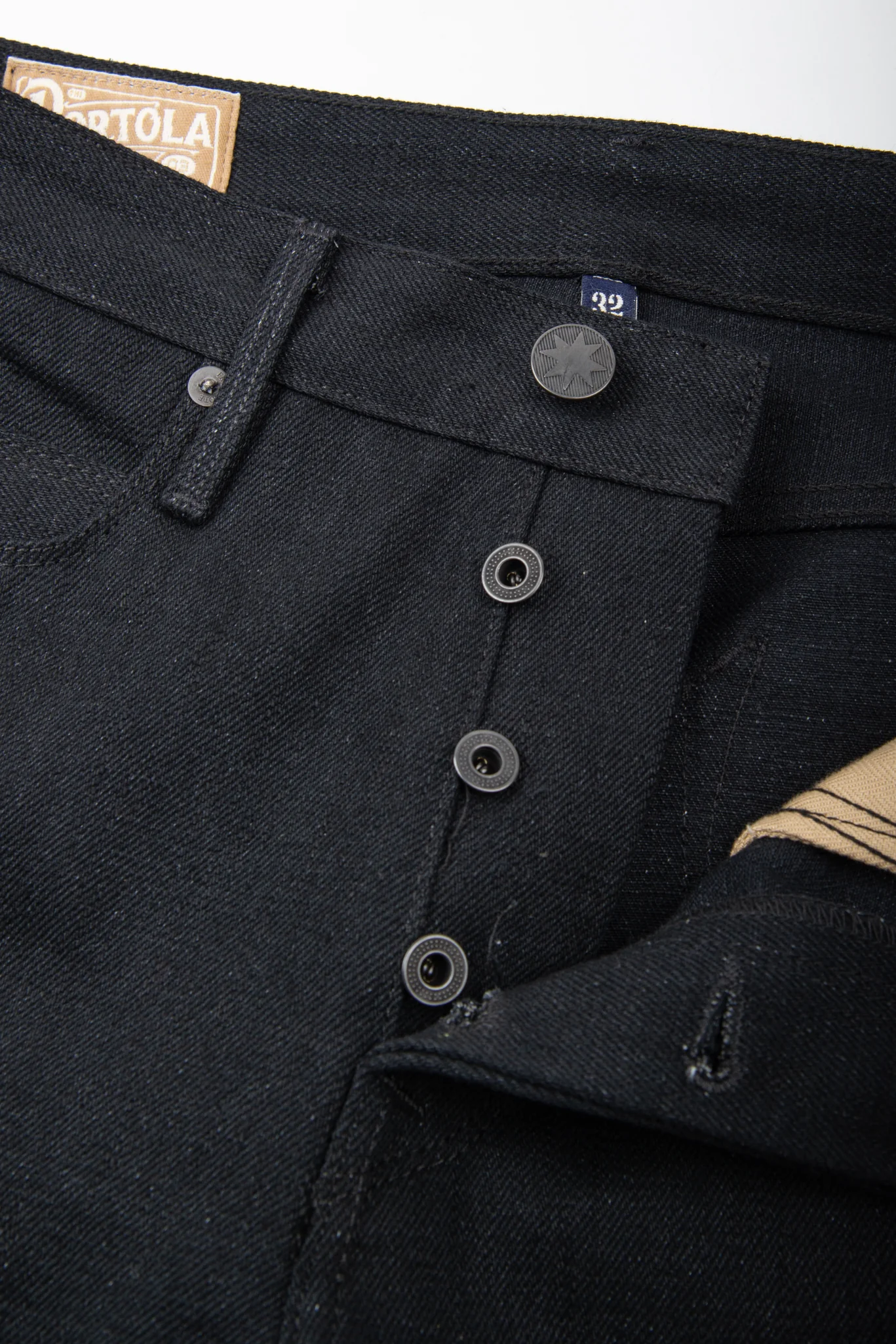 Portola Classic Taper <span> 17 Ounce Black Denim </span> - Image 10