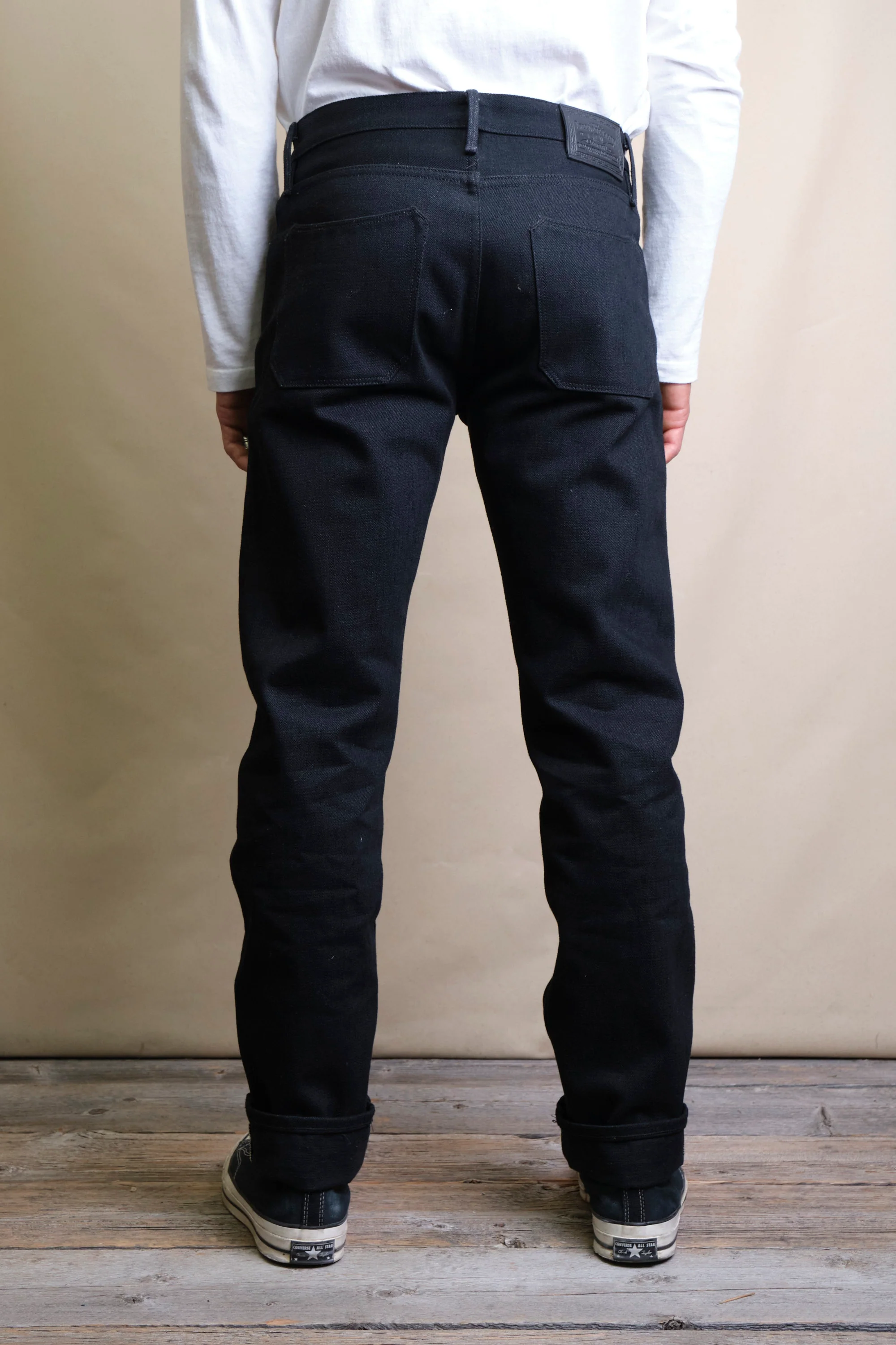 Portola Classic Taper <span> 17 Ounce Black Denim </span> - Image 5