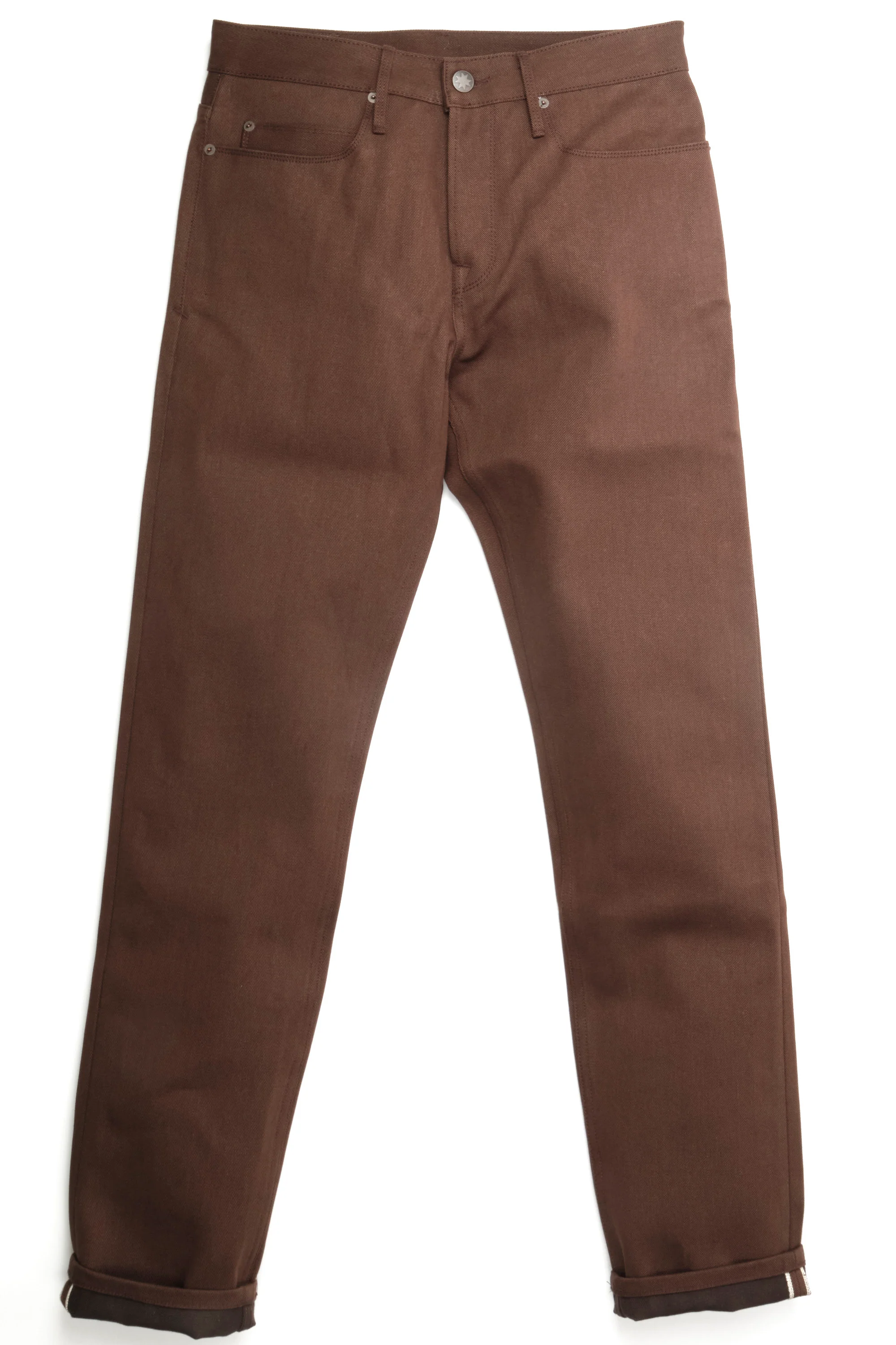 Portola 15 Ounce Dark Brown Denim - Image 6