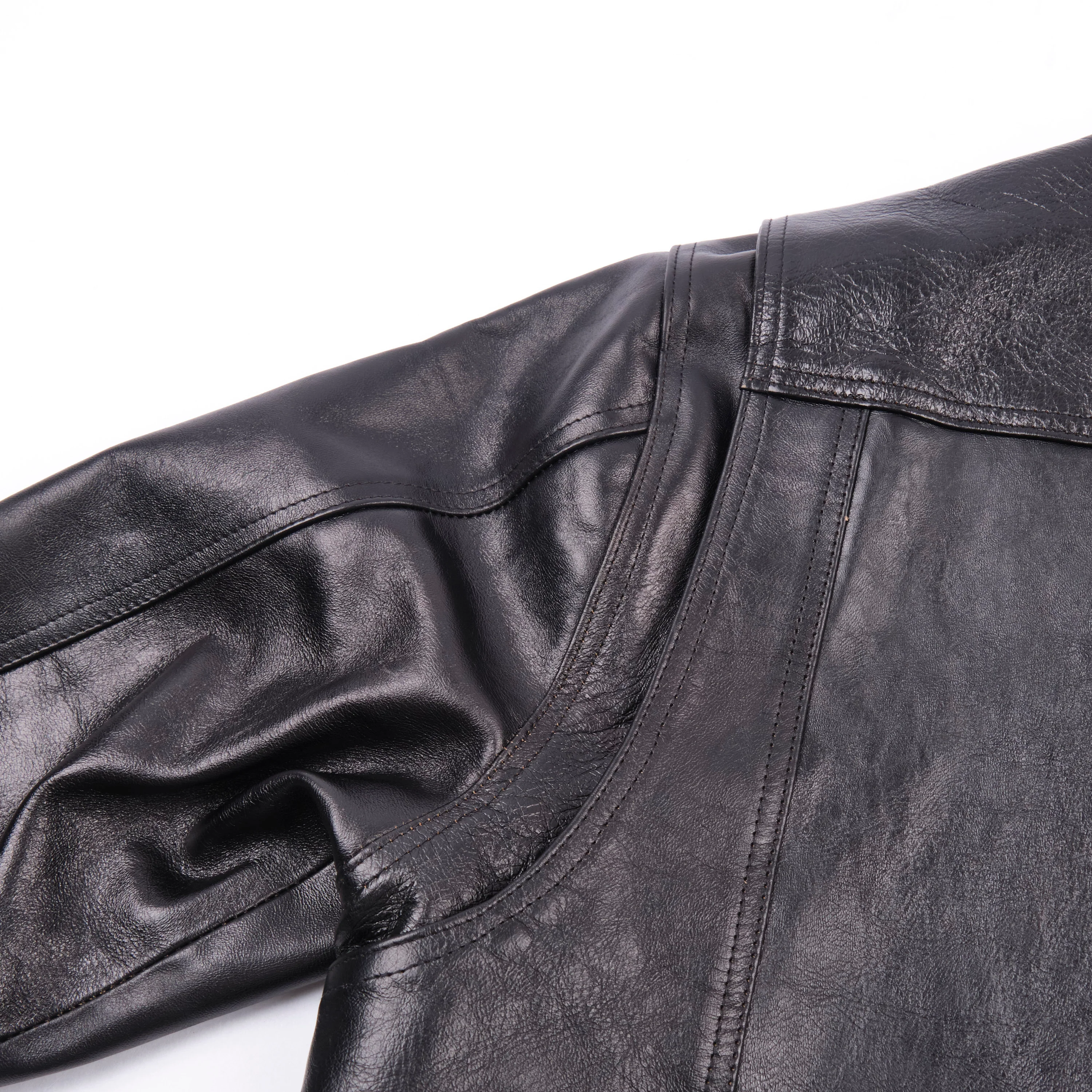 Riders Jacket Maryam Tannery Black Magic Horsehide - Image 10