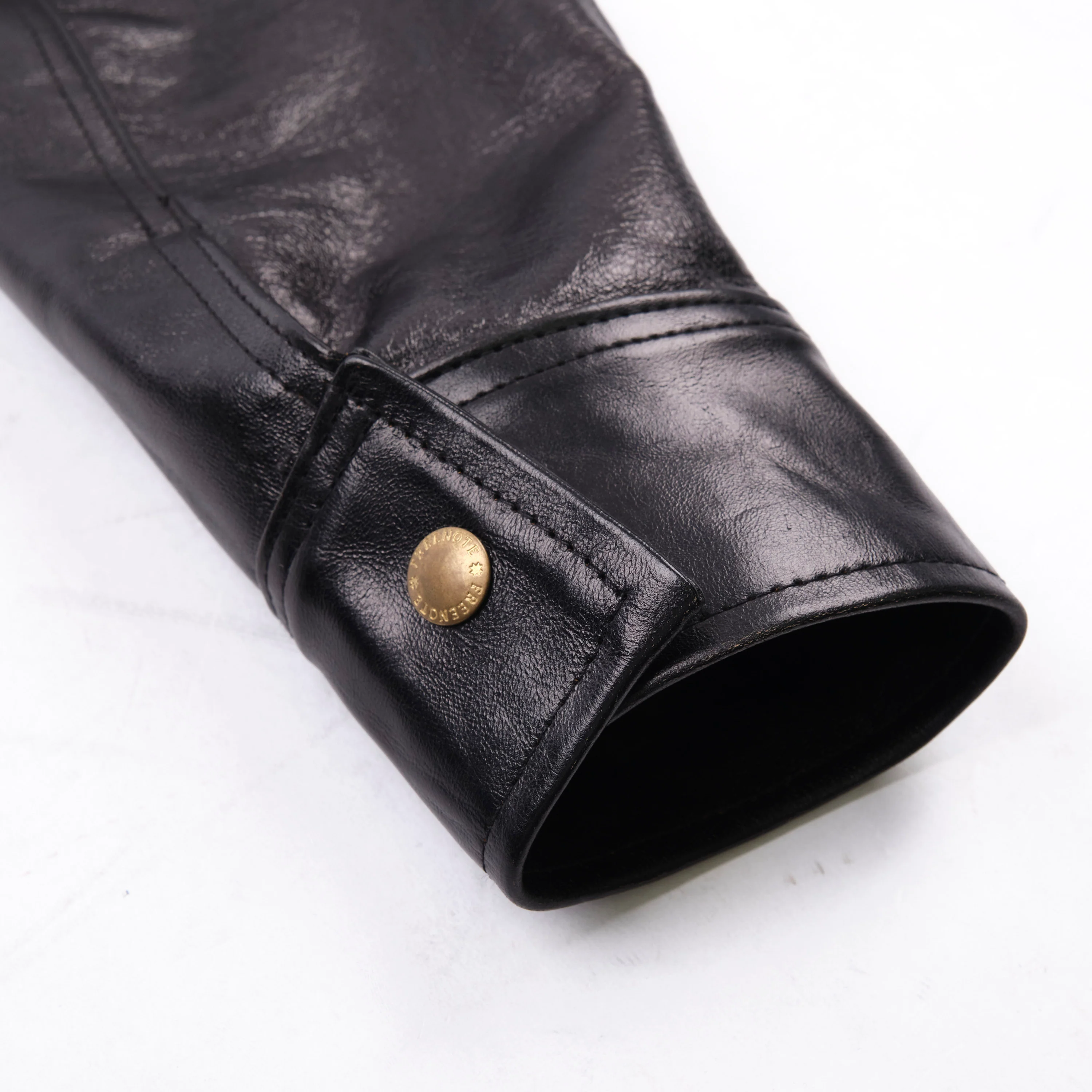 Riders Jacket Maryam Tannery Black Magic Horsehide - Image 12