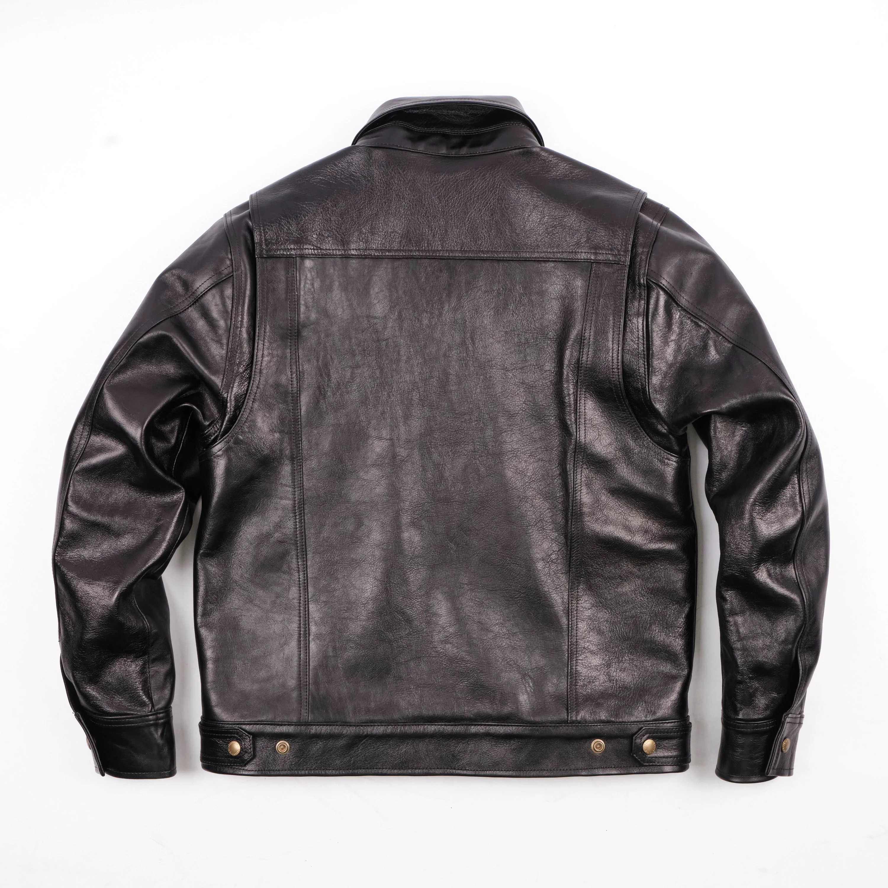 Riders Jacket Maryam Tannery Black Magic Horsehide - Image 14