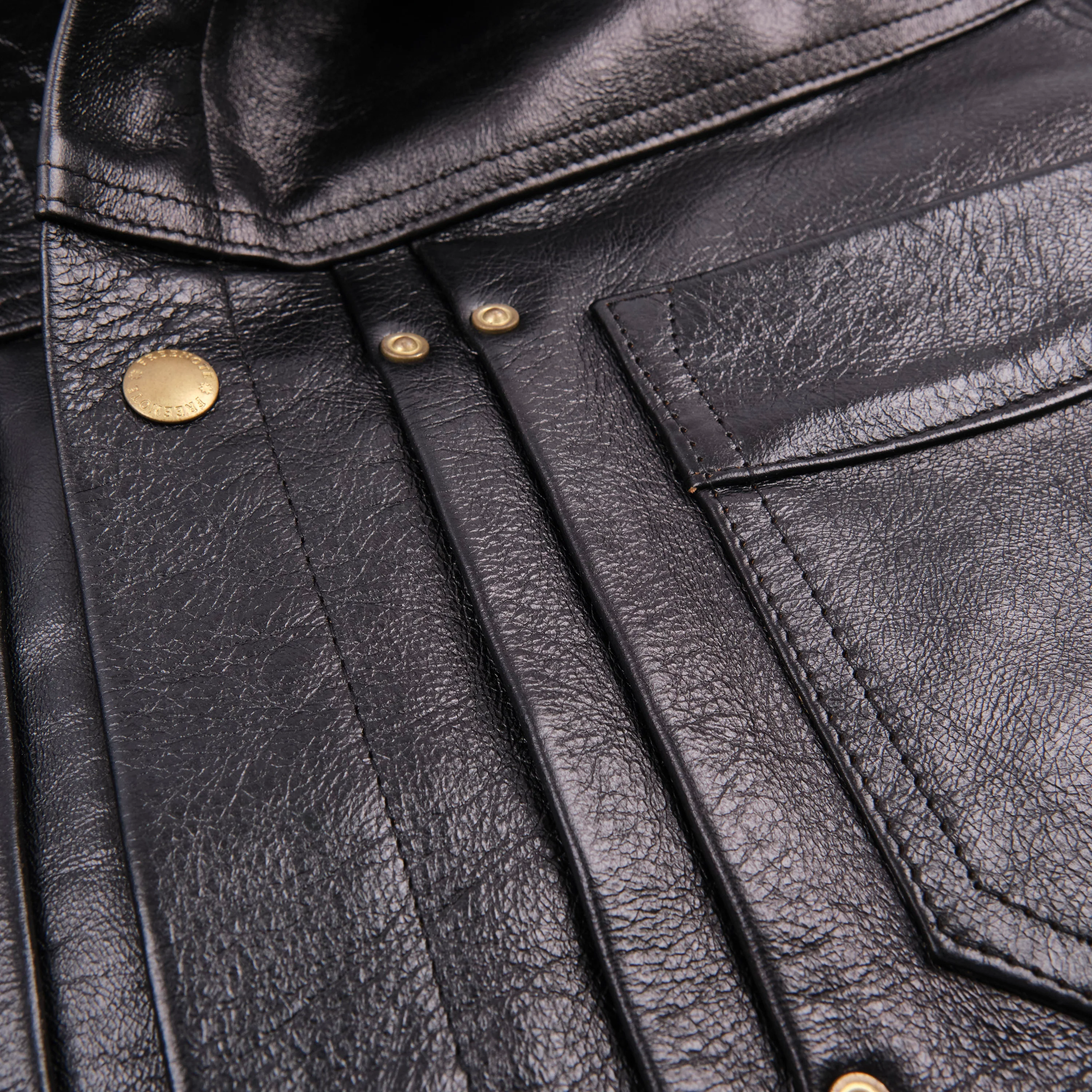Riders Jacket Maryam Tannery Black Magic Horsehide - Image 7
