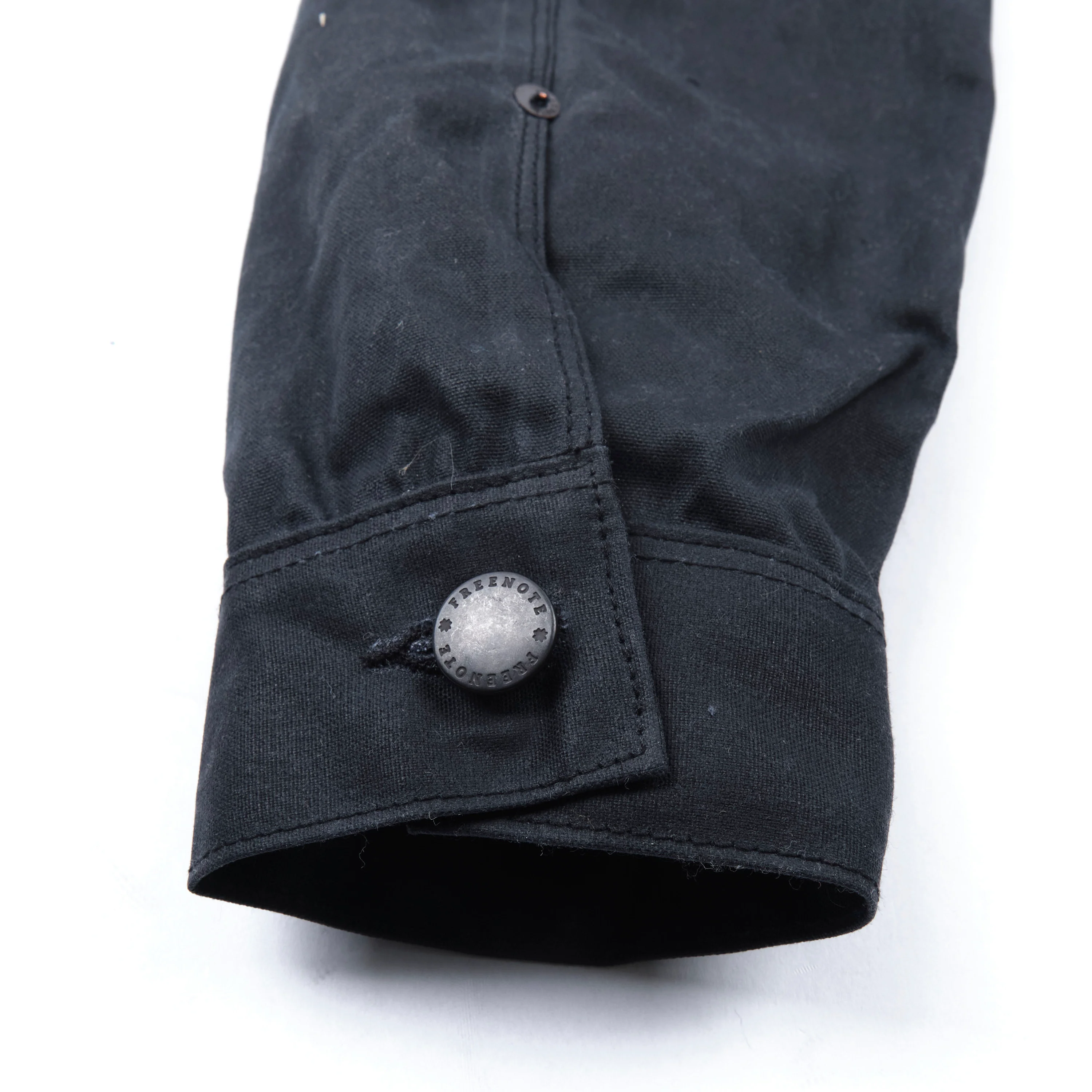 Riders Jacket Waxed Canvas <span>Black</span> - Image 9