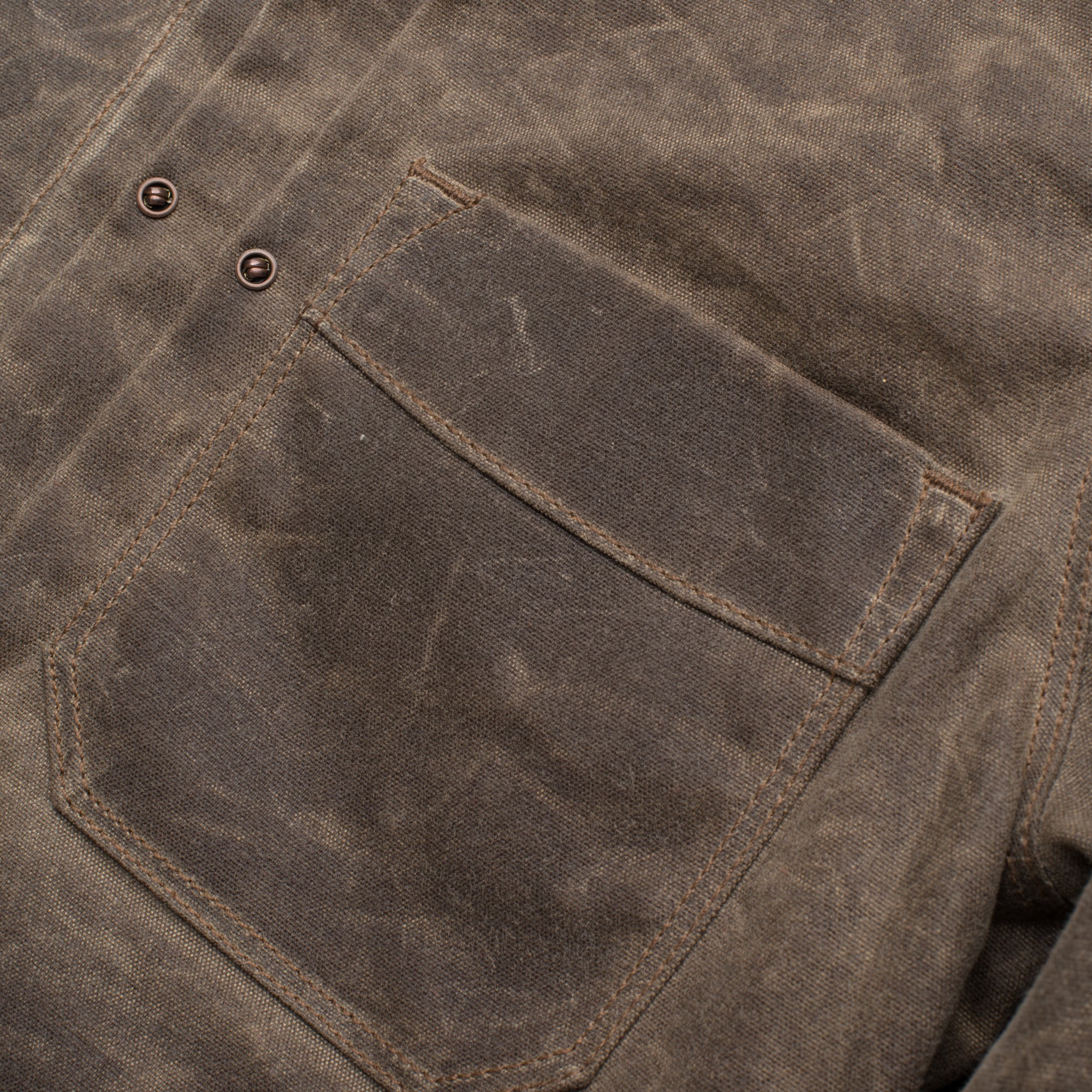 Riders Jacket Waxed Canvas <span>Oak</span> - Image 5