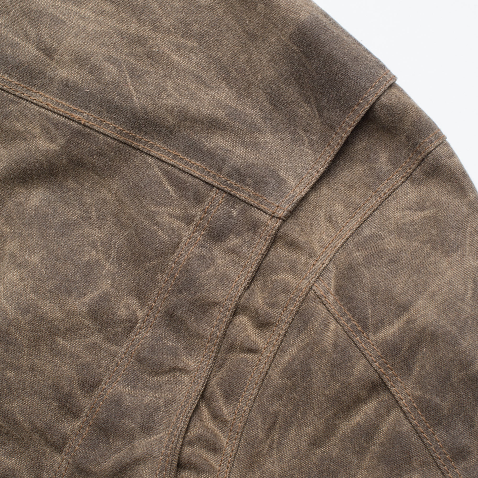 Riders Jacket Waxed Canvas <span>Oak</span> - Image 6