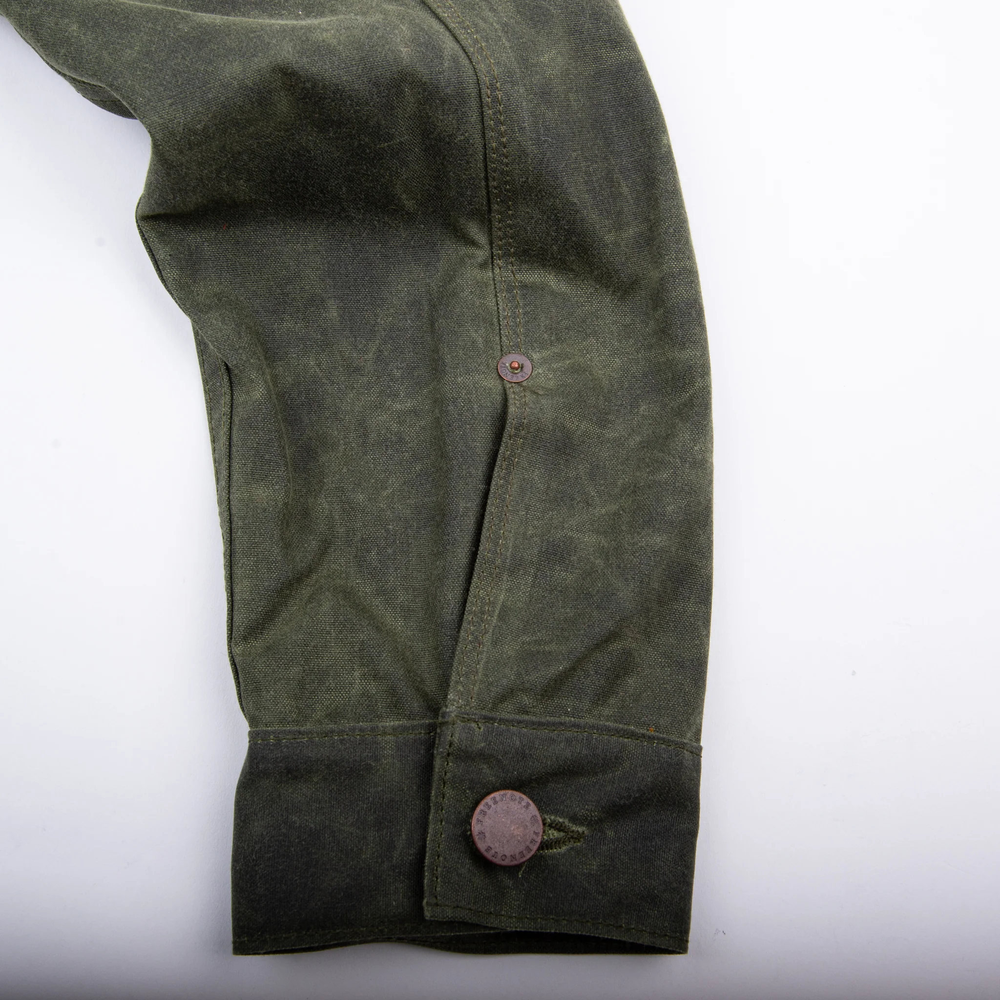 Riders Jacket Waxed Canvas <span> Olive</span> - Image 10