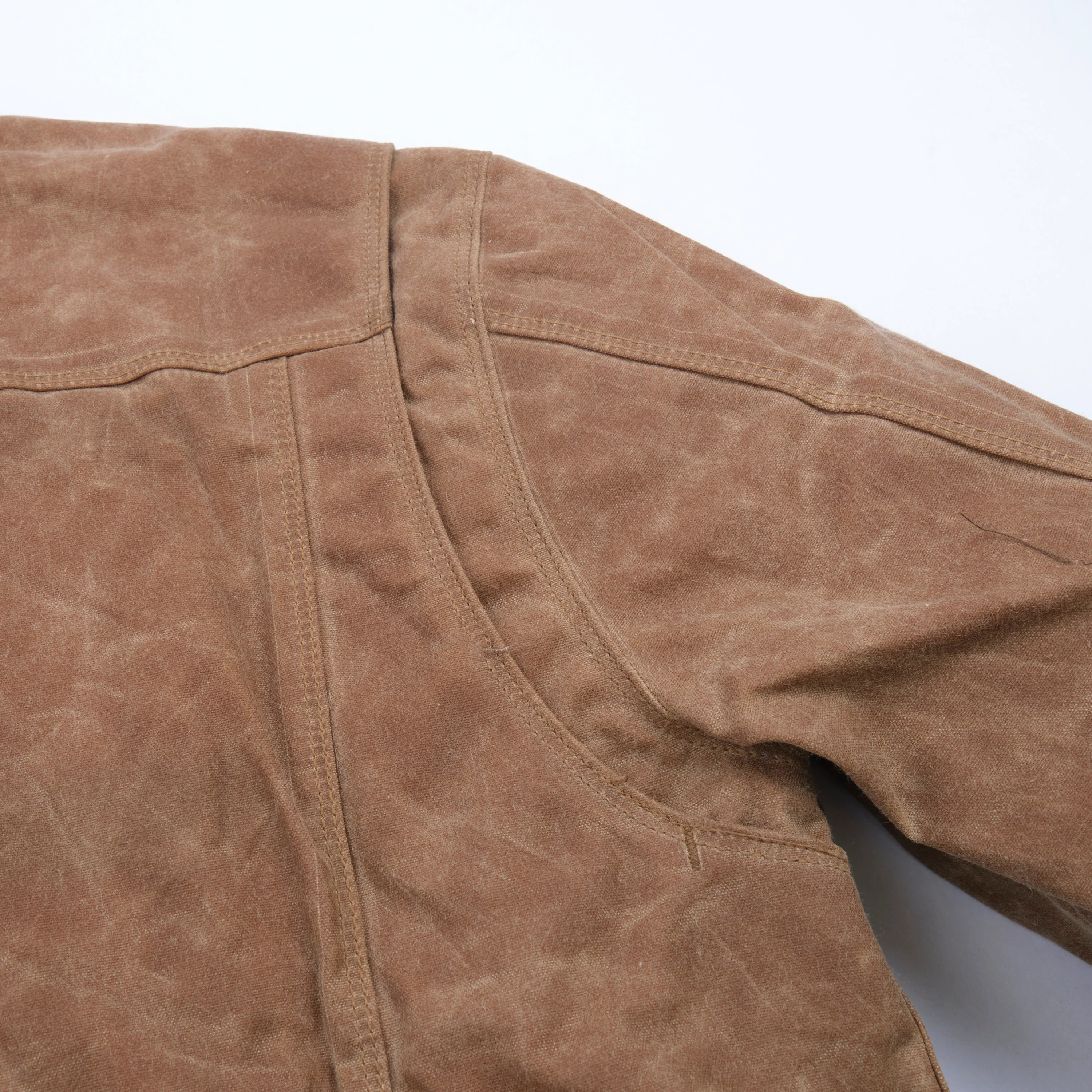Riders Jacket Waxed Canvas <span>Rust</span> - Image 11