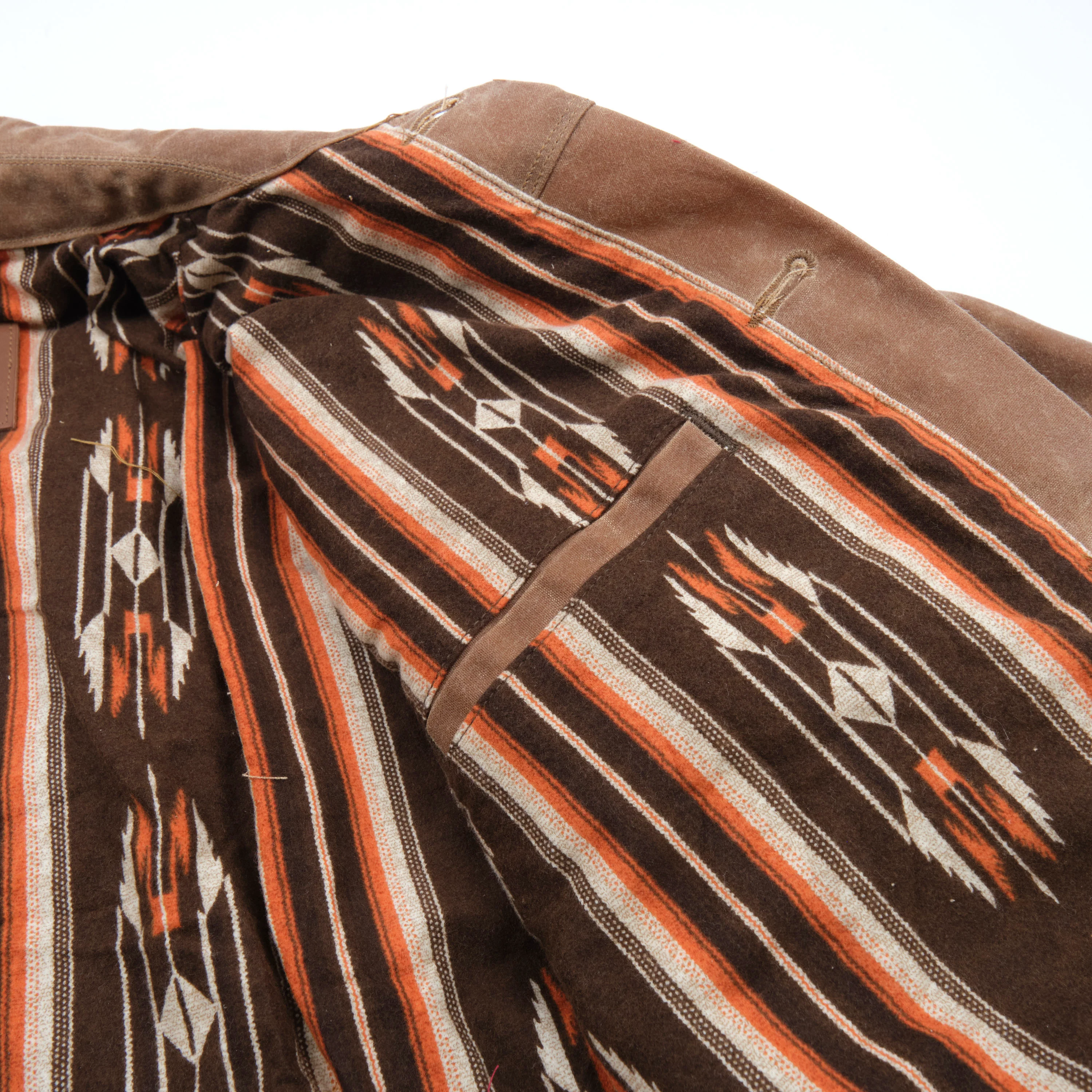 Riders Jacket Waxed Canvas <span>Rust</span> - Image 12