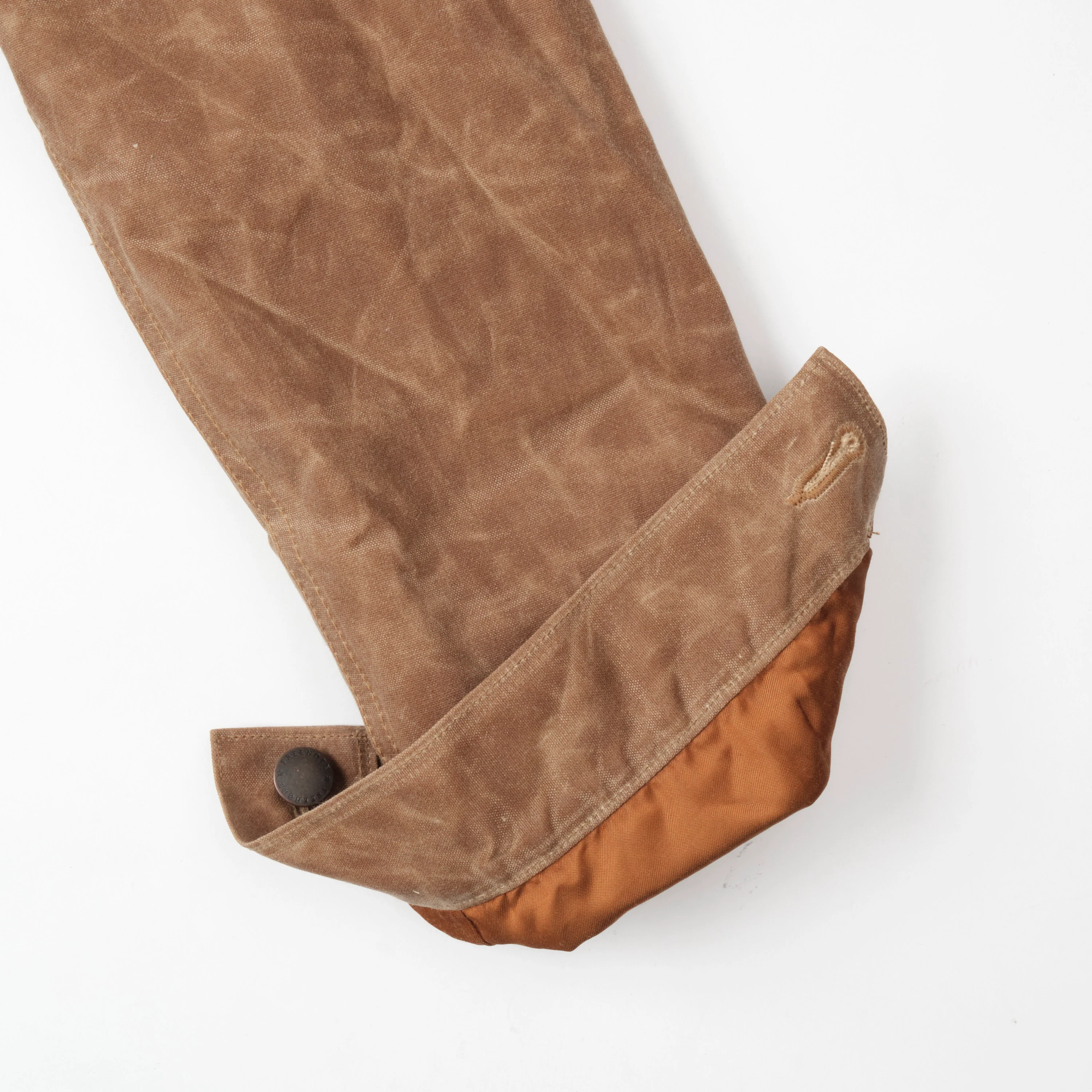 Riders Jacket Waxed Canvas <span>Rust</span> - Image 13