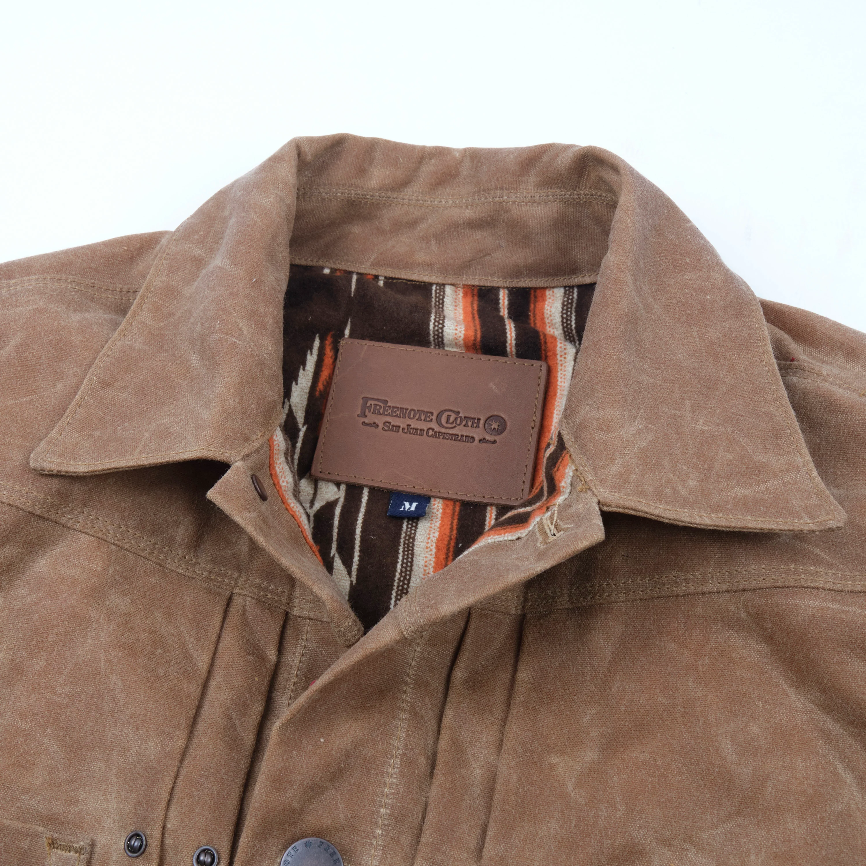 Riders Jacket Waxed Canvas <span>Rust</span> - Image 3