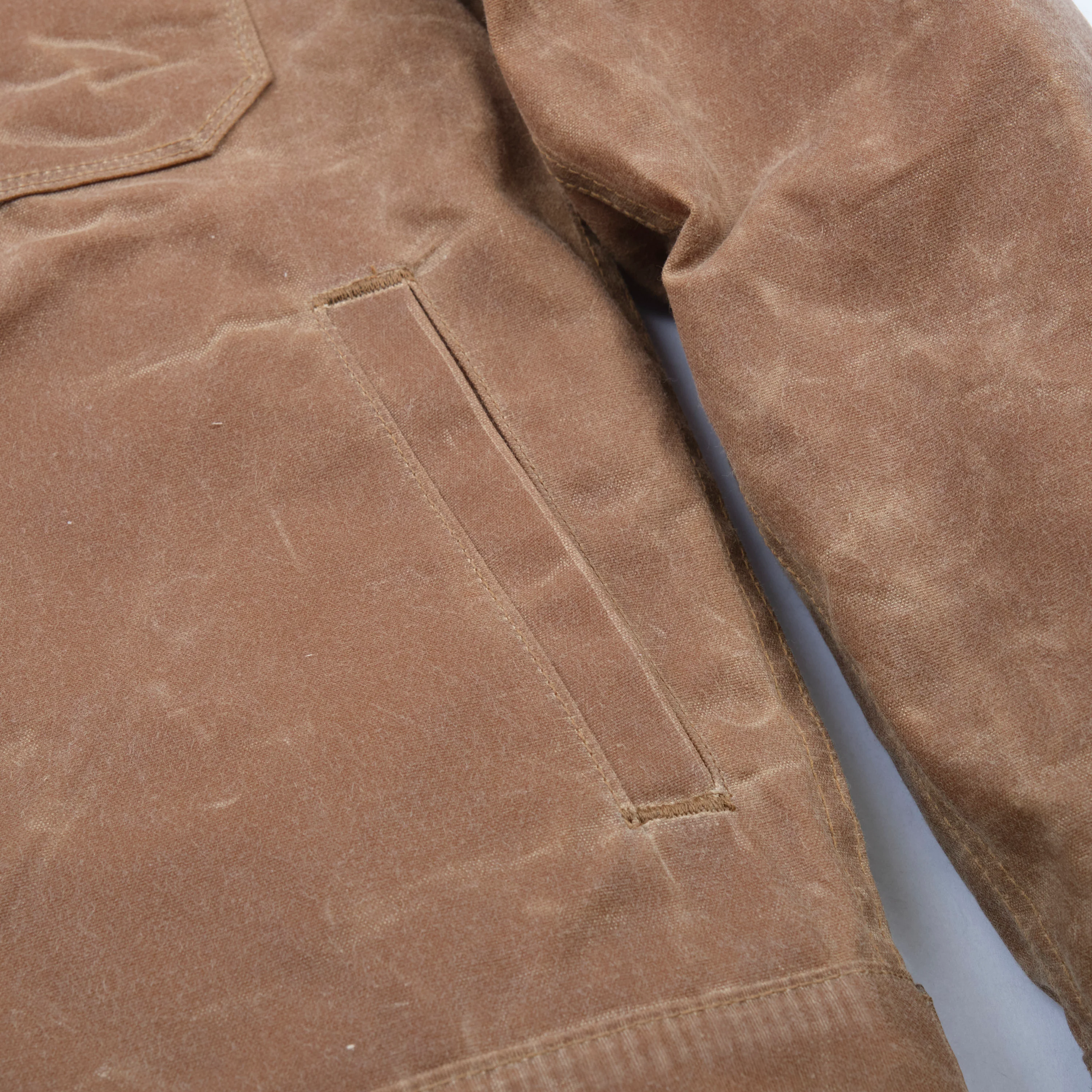 Riders Jacket Waxed Canvas <span>Rust</span> - Image 7