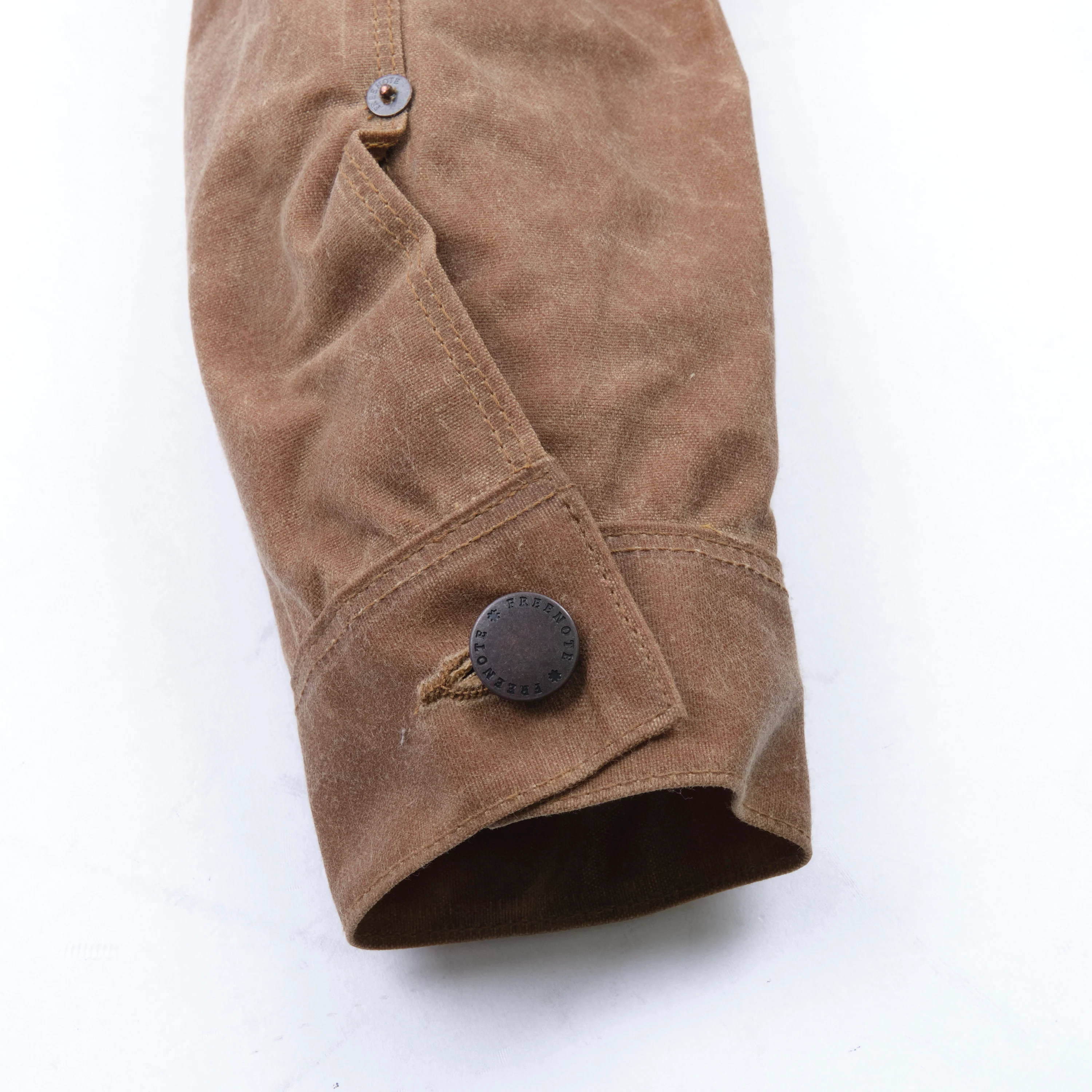 Riders Jacket Waxed Canvas <span>Rust</span> - Image 9